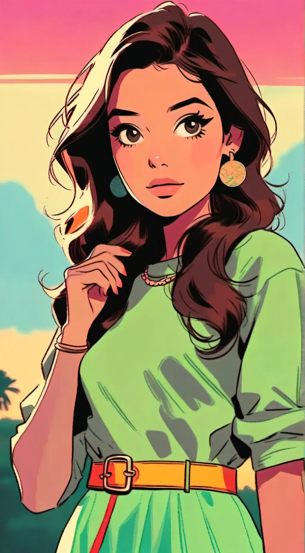 ai character: Anna background