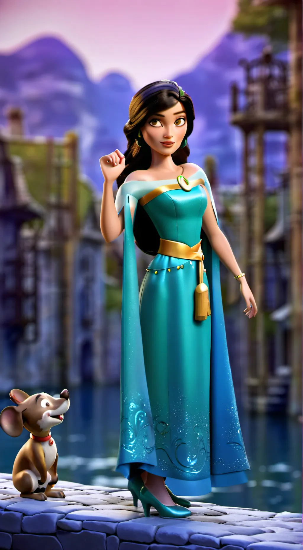 ai character: Charlie￼/your mom background