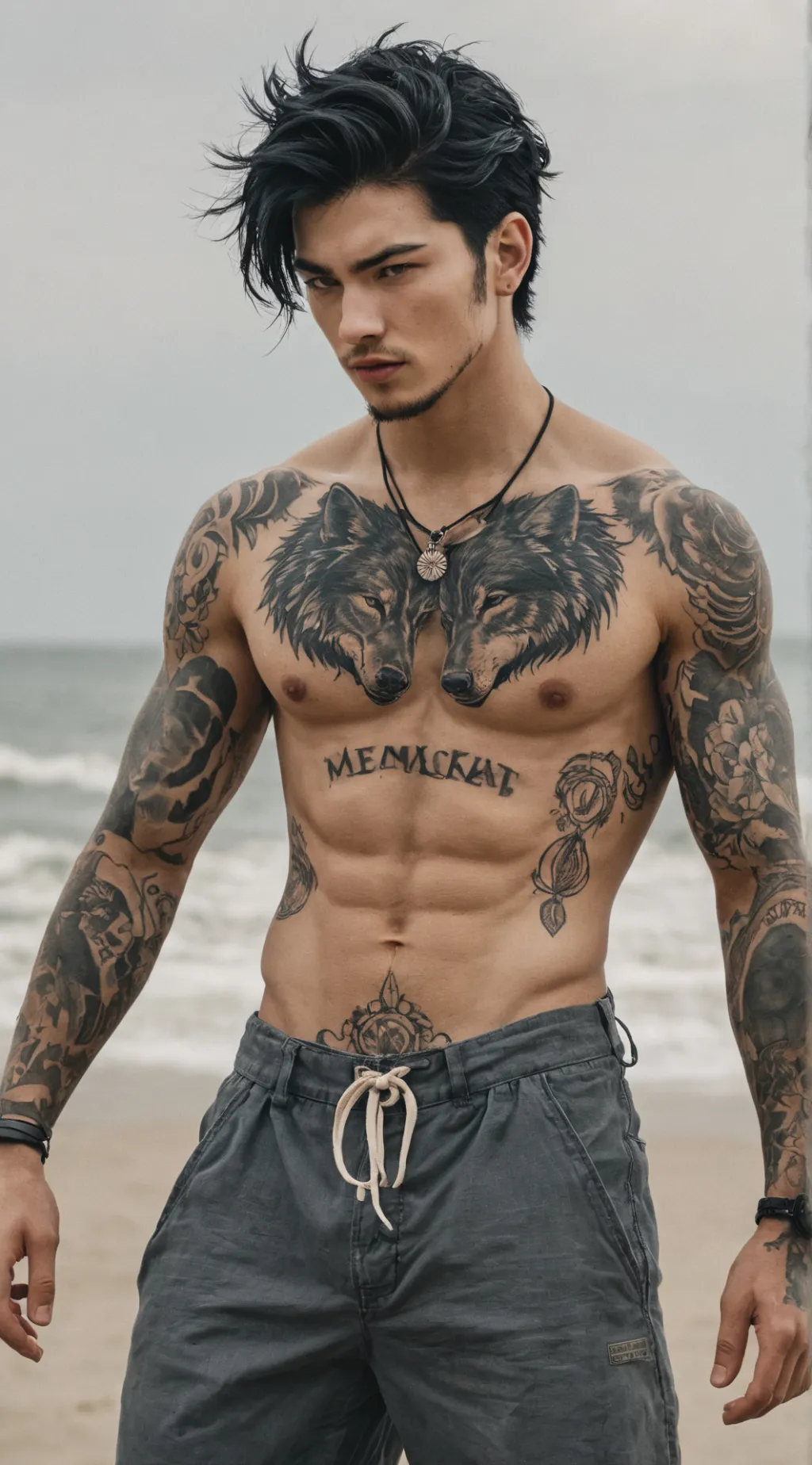 ai character: Markus Moon background