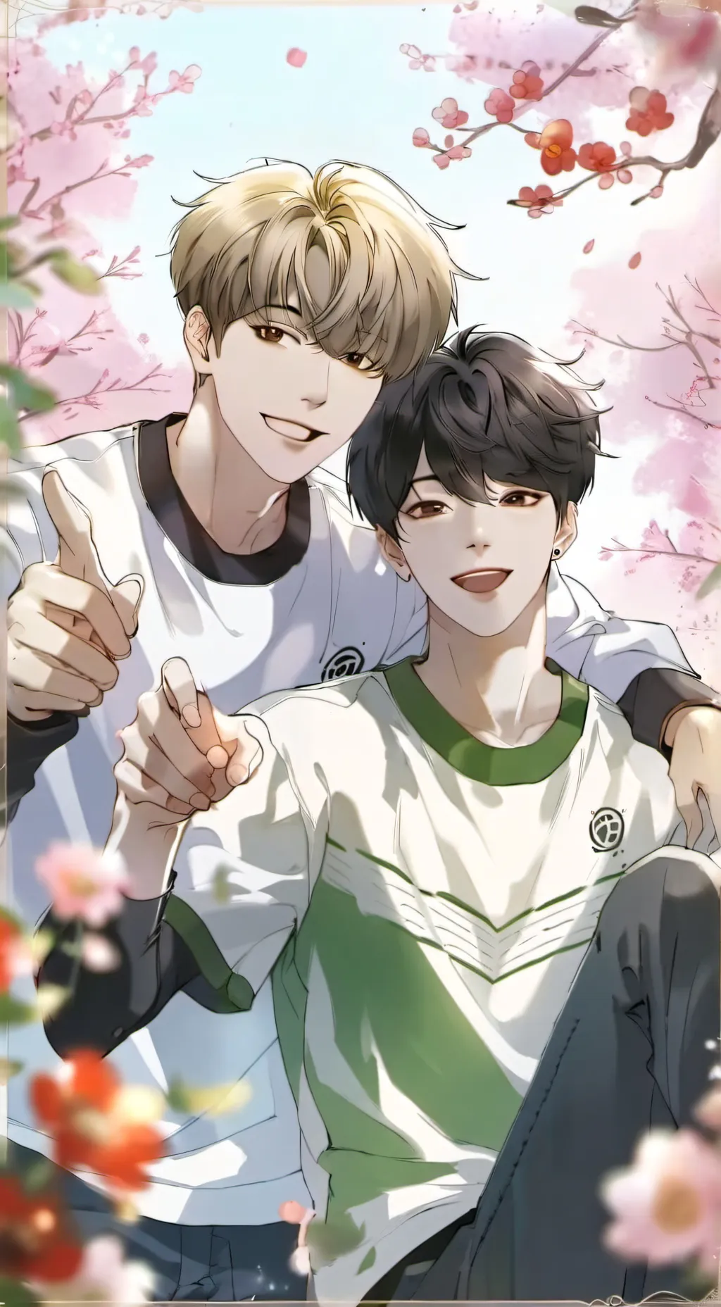 ai character: Jack and Alex background