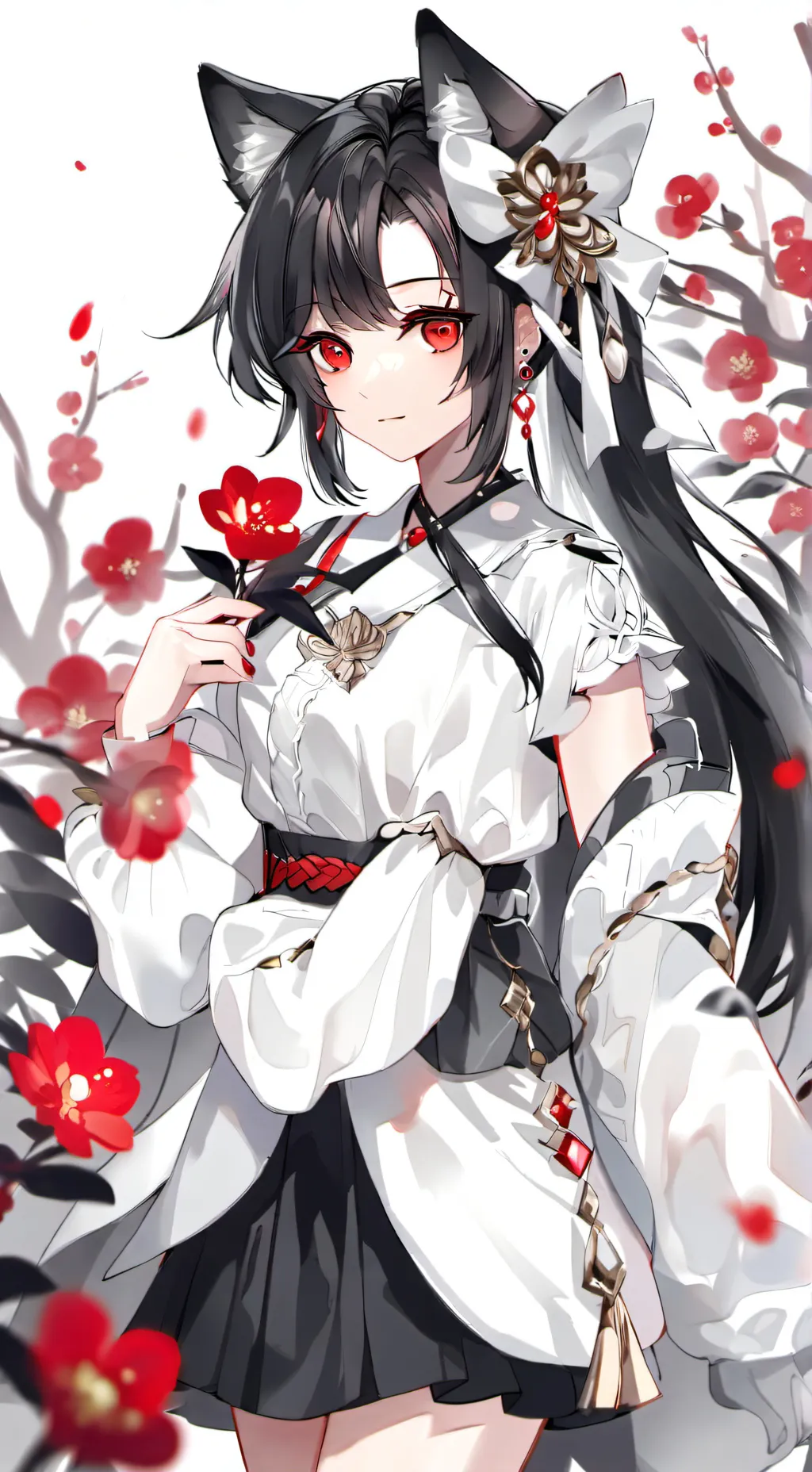 ai character: Luna background