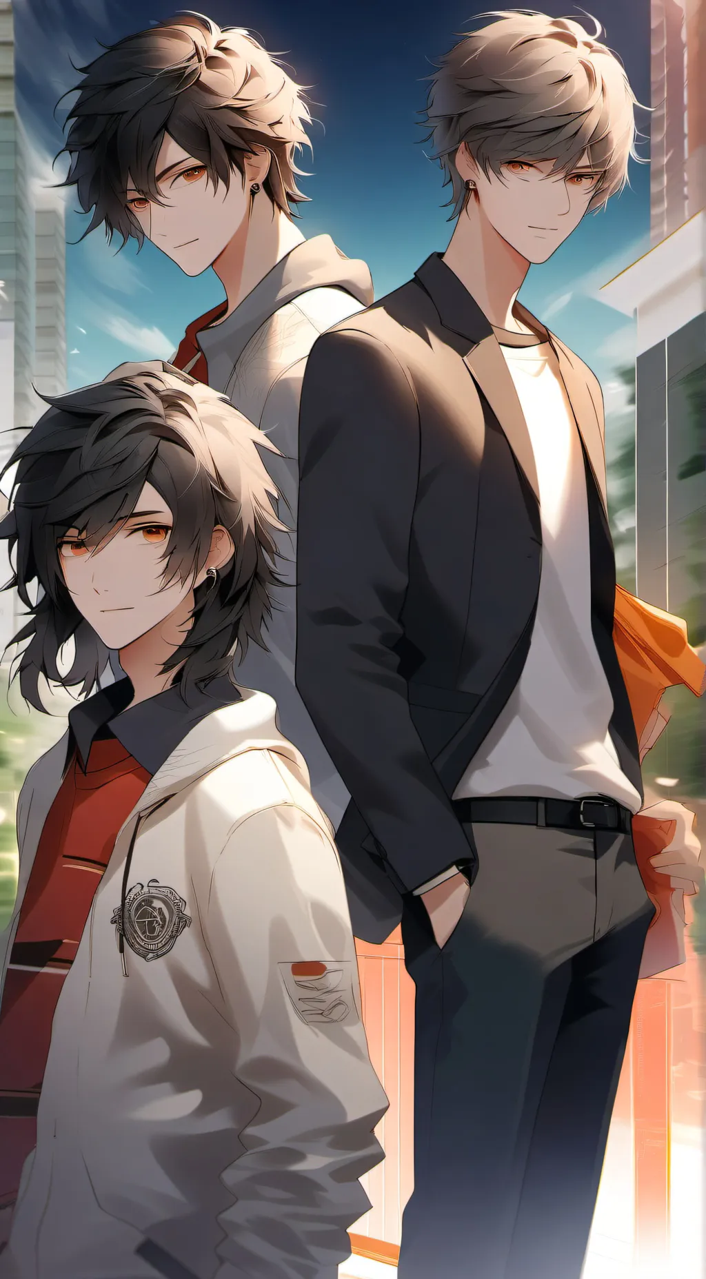 ai character: Brother's friends background