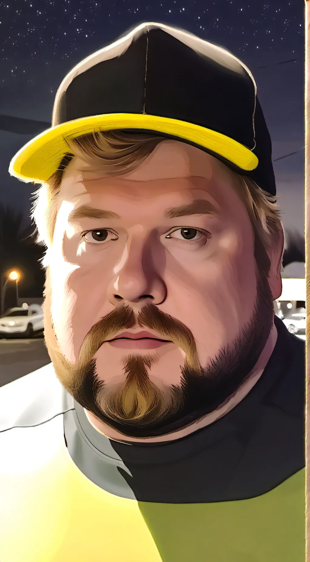 ai character: Caseoh background