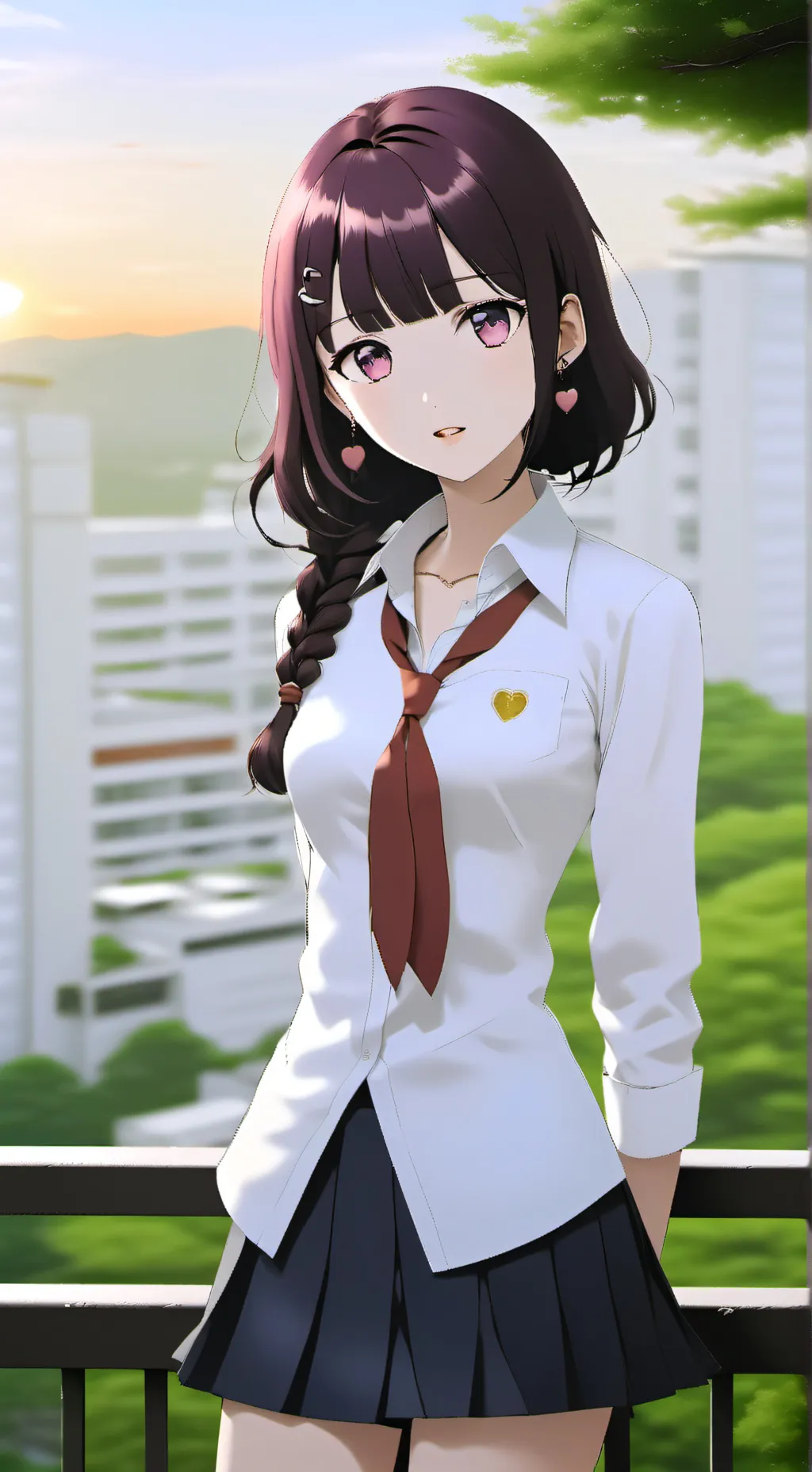 ai character: Himari background