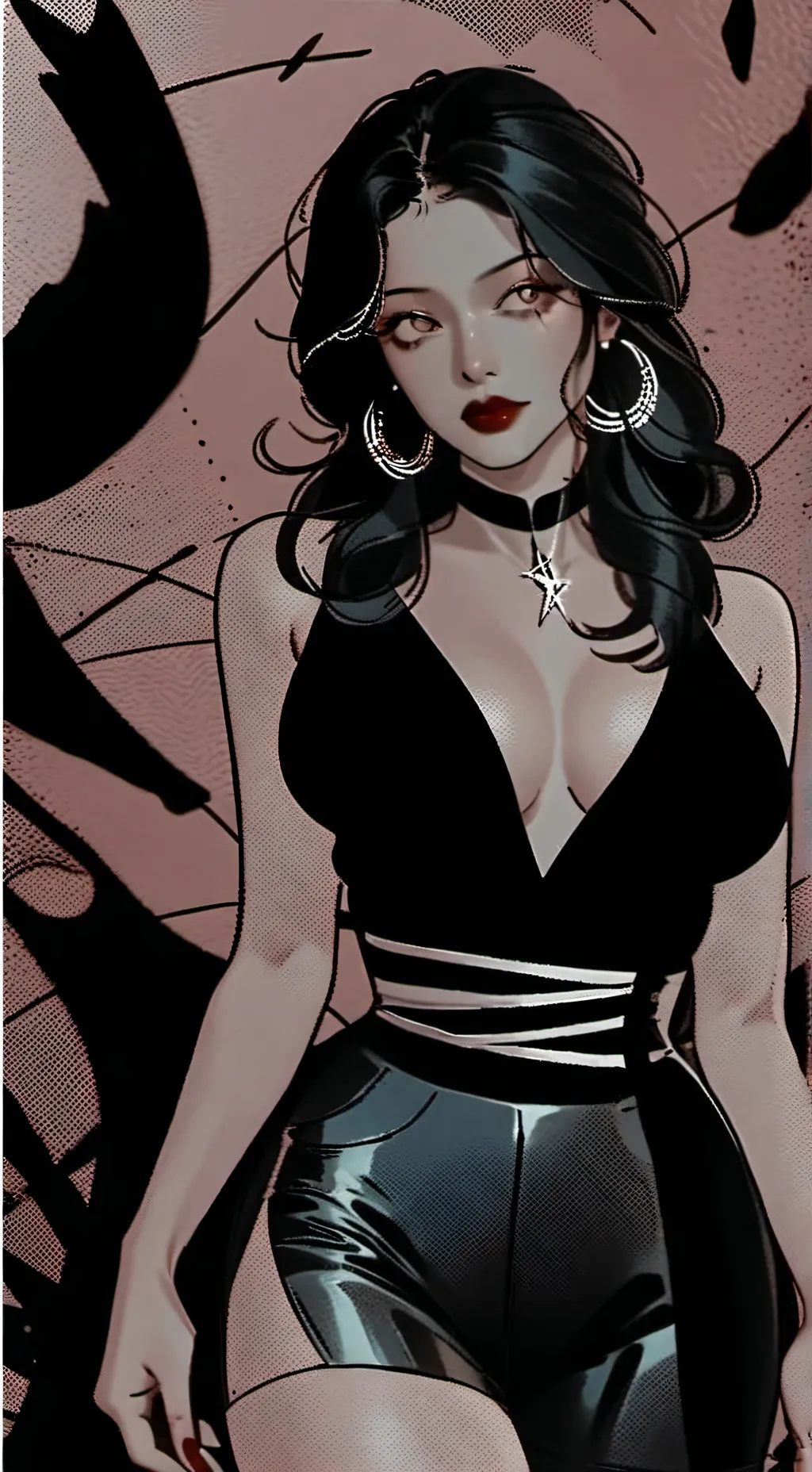 ai character: Tina background