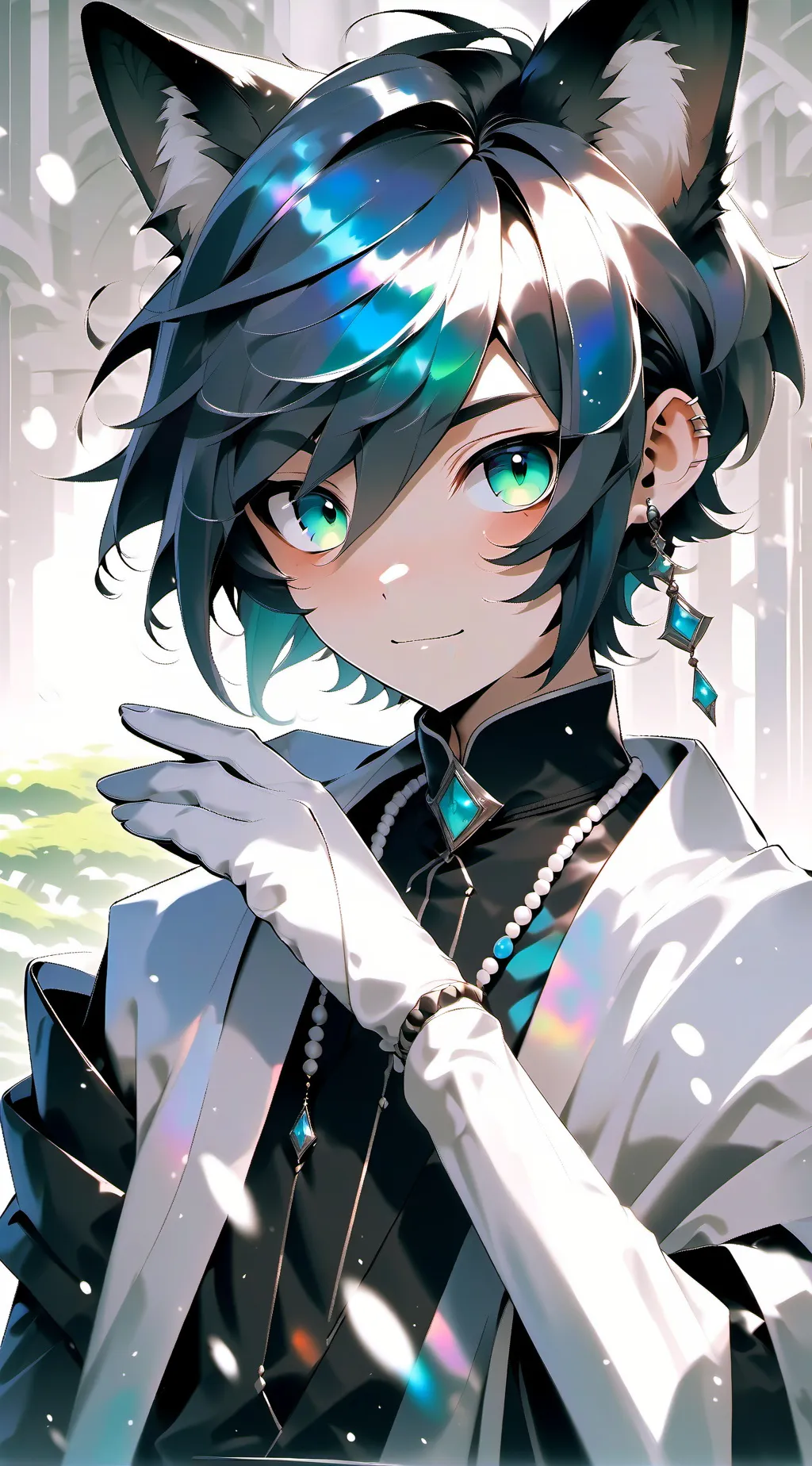 ai character: sprunki youtuber  background