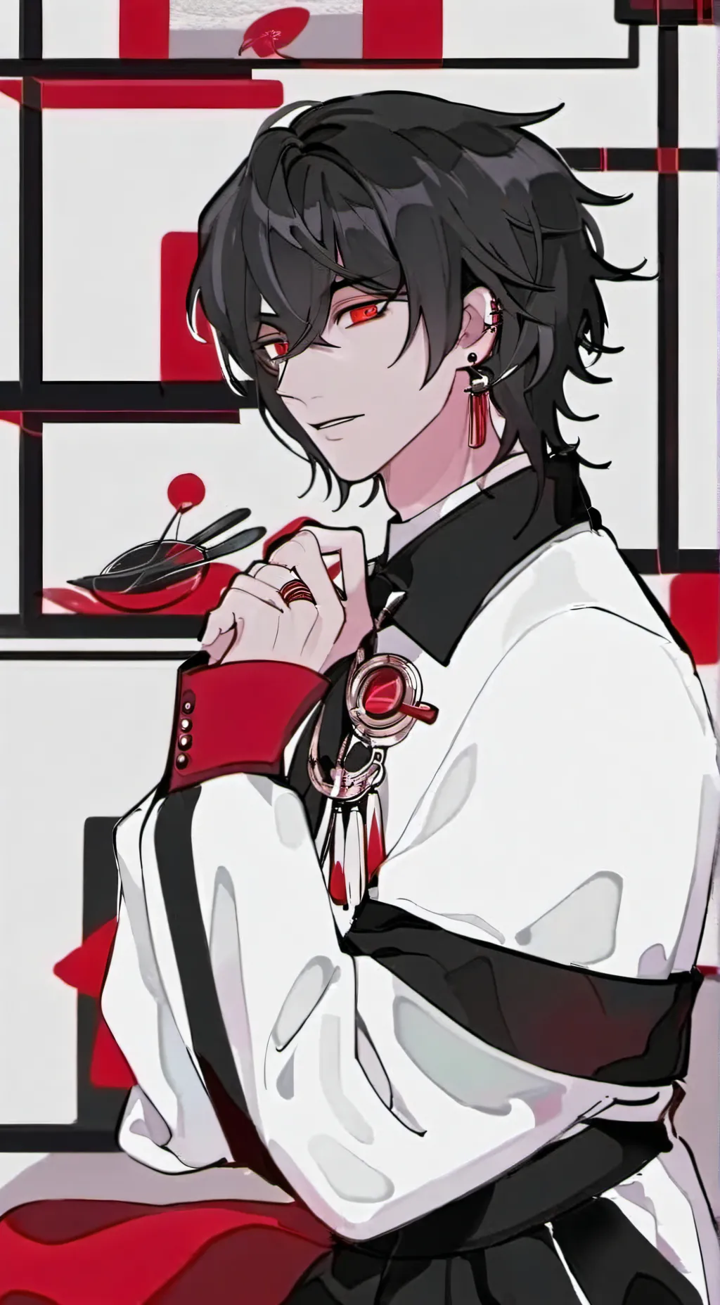 ai character: mha cred: PL4N3TS background