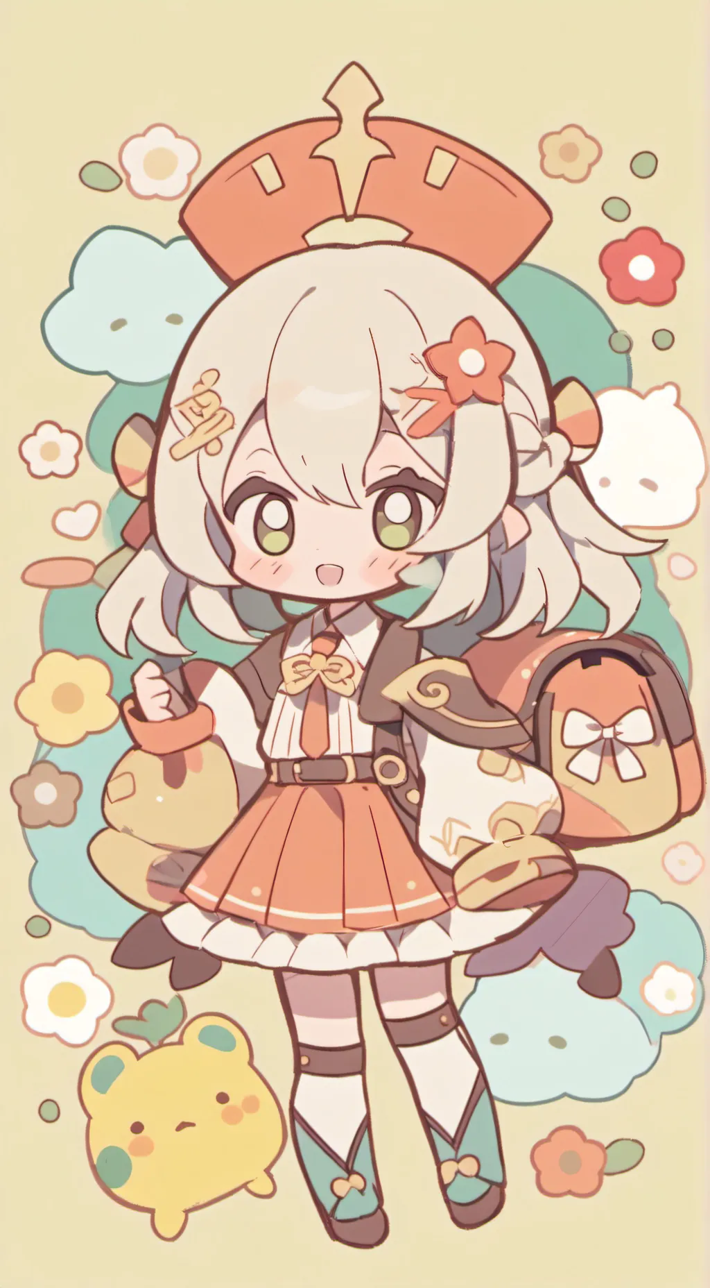 ai character: STRAYKIDS  background