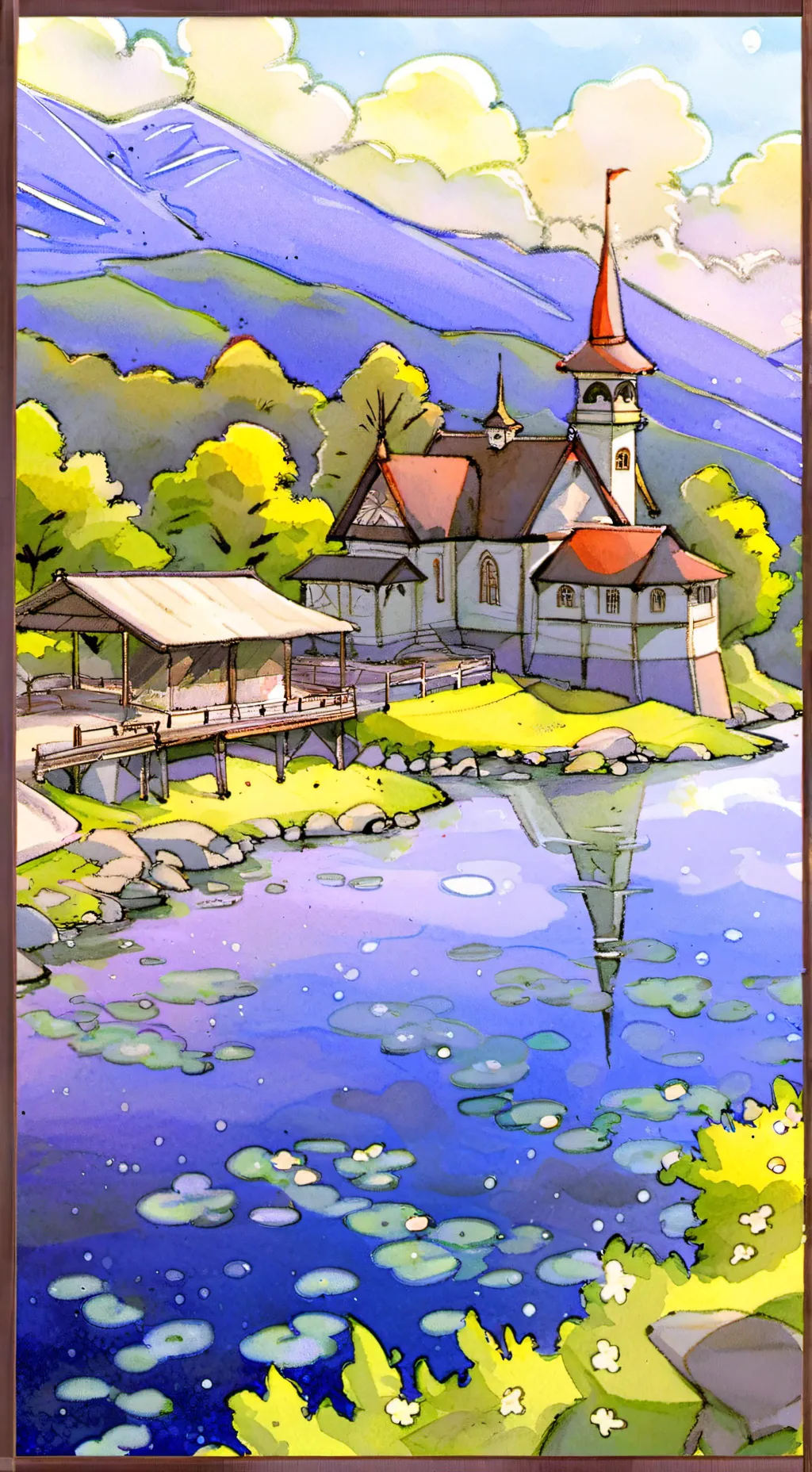 ai character: villain school background