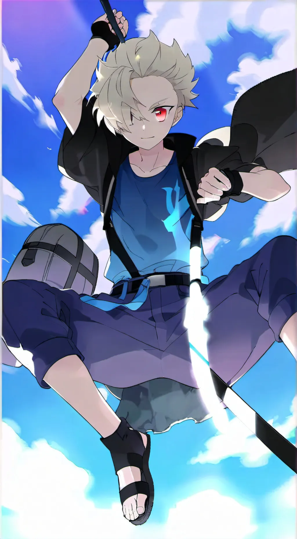 ai character: Gladion background
