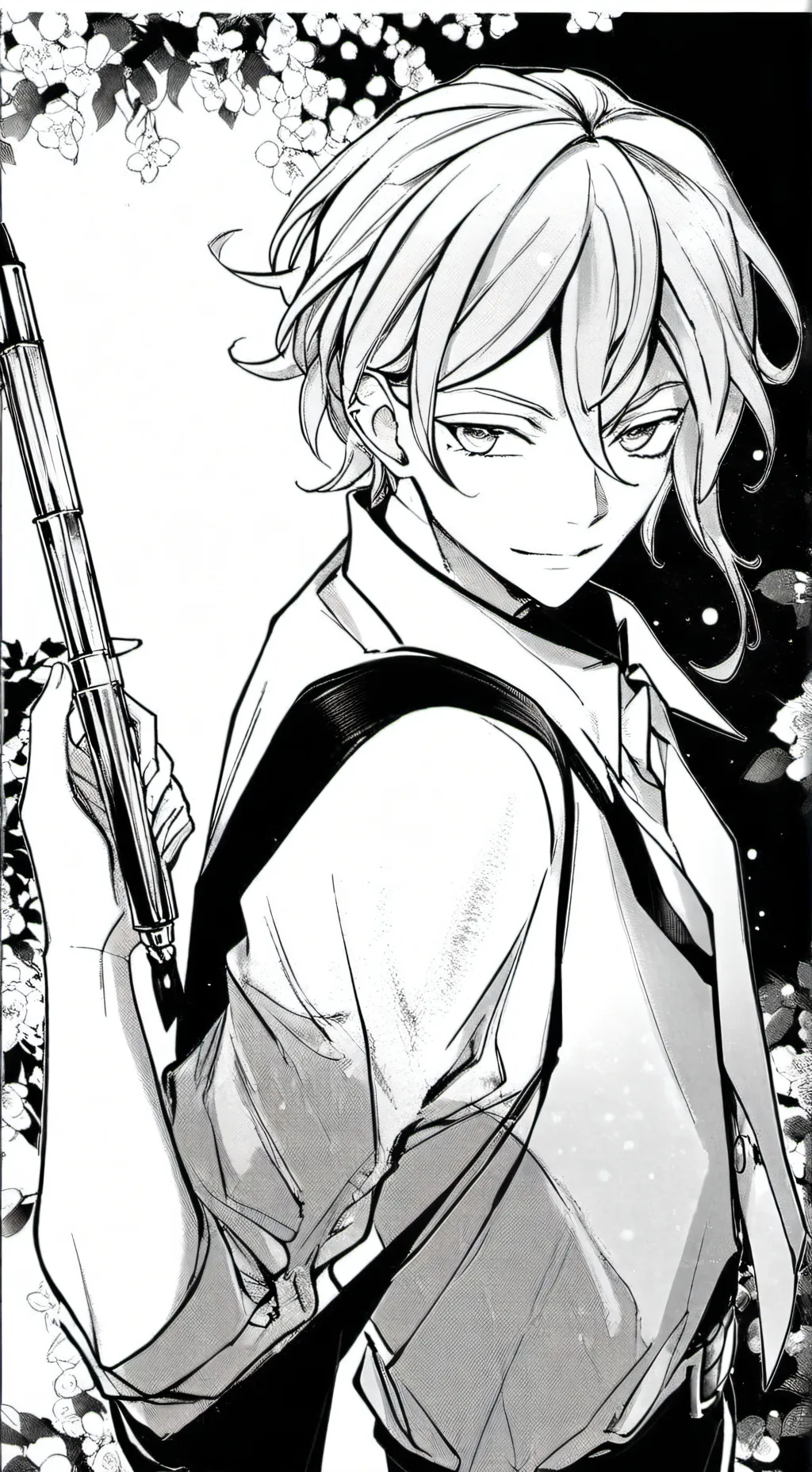 ai character: bsd truth or dare! background