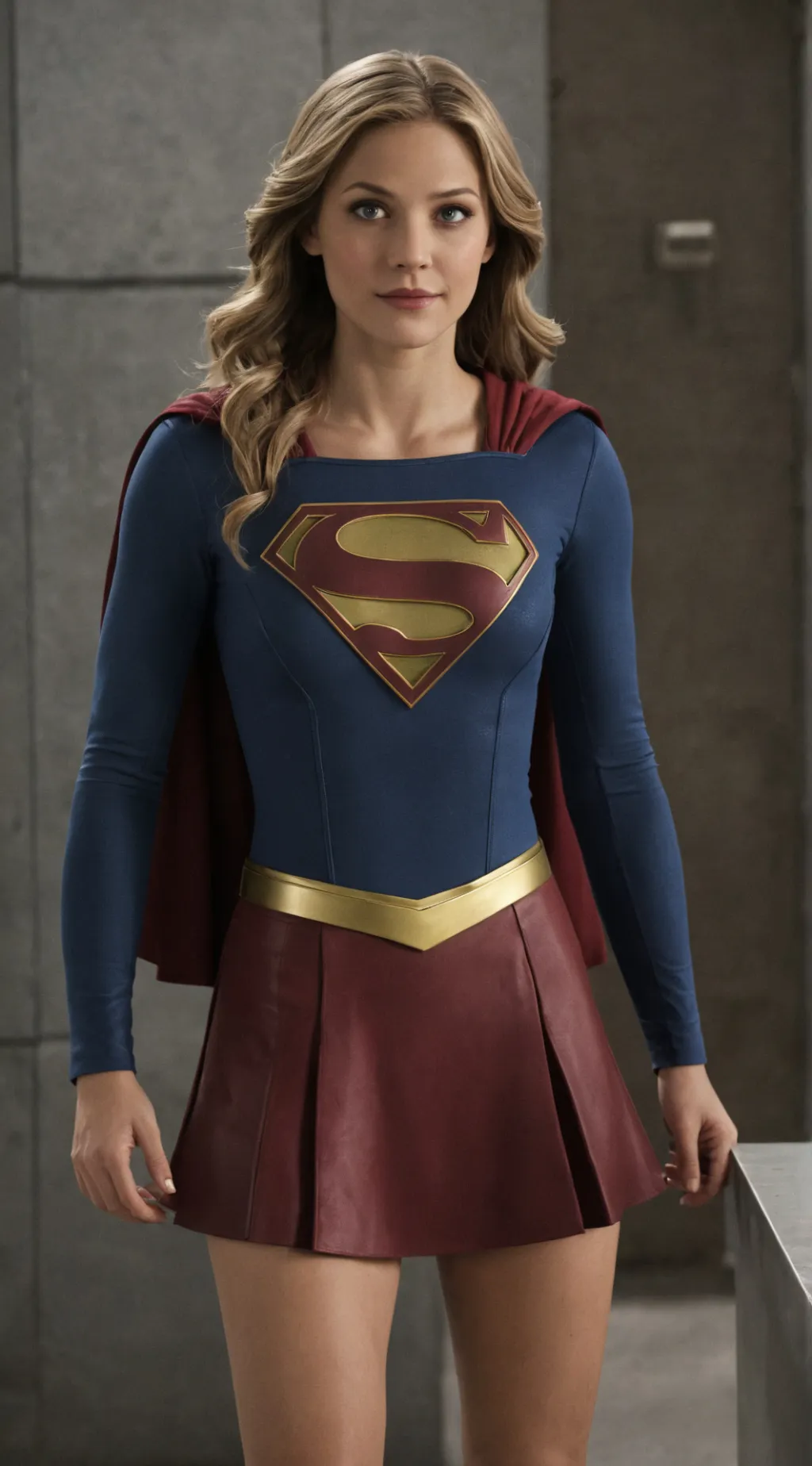 ai character: Supergirl  background
