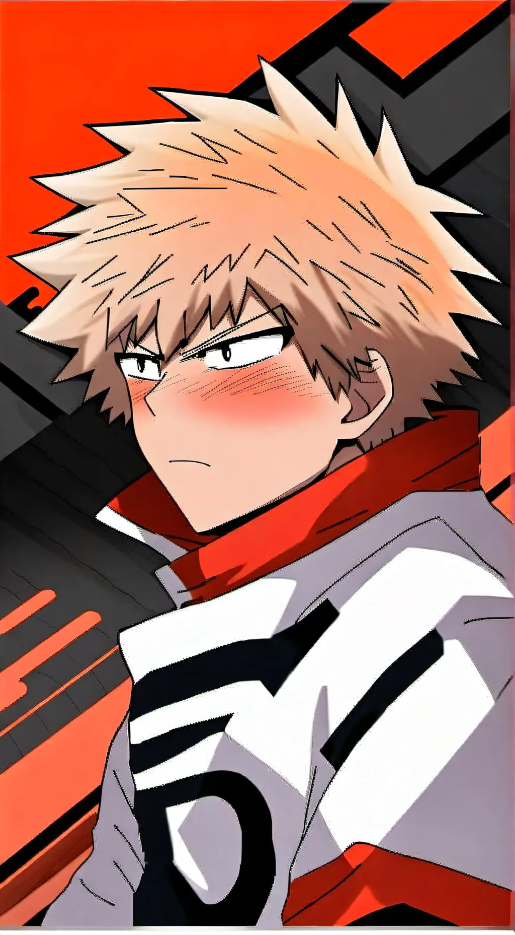 ai character: MHA filme background