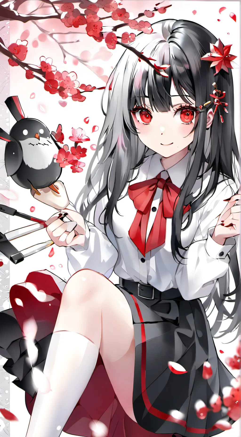 ai character: yandere girl background