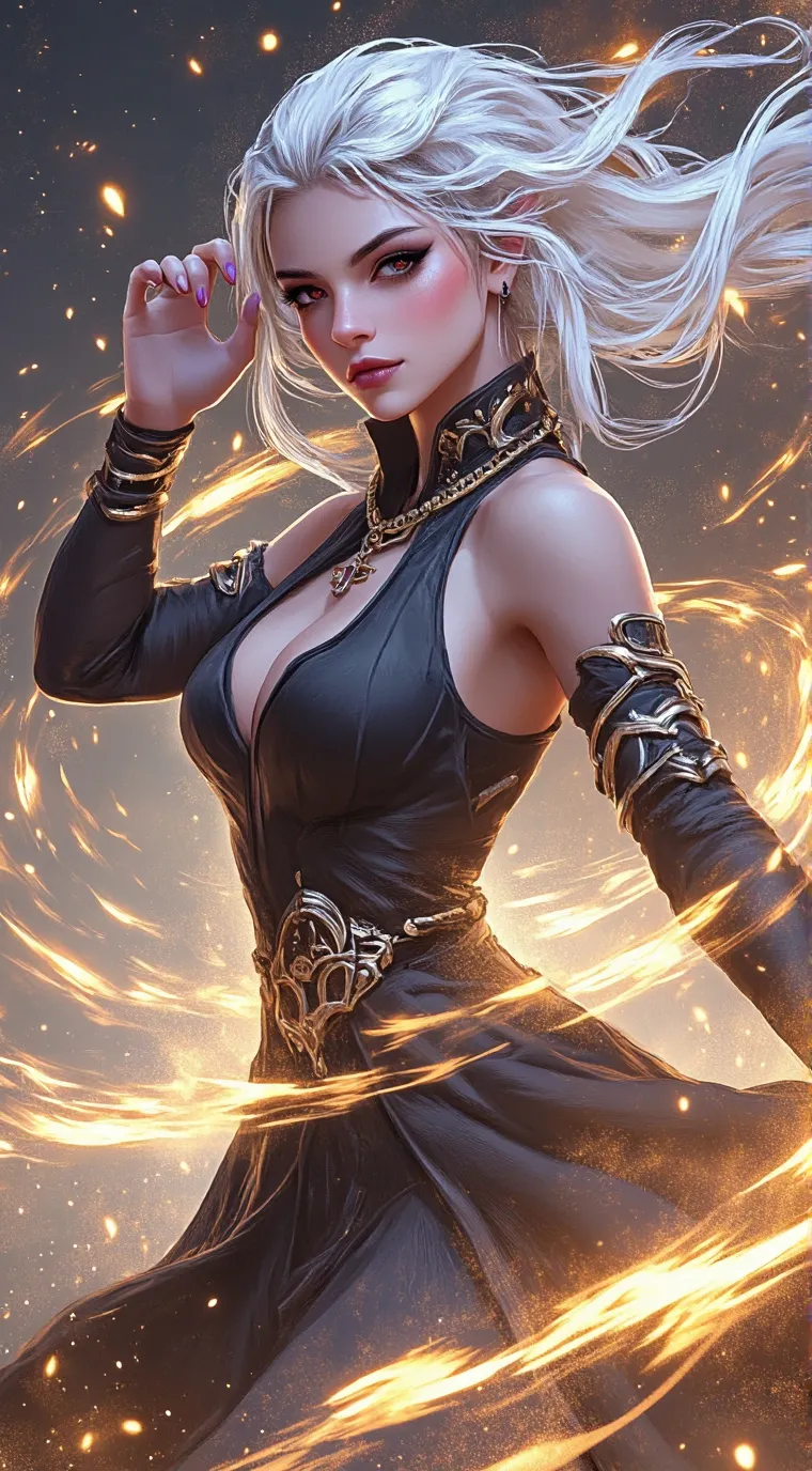 ai character: ALICIA  background