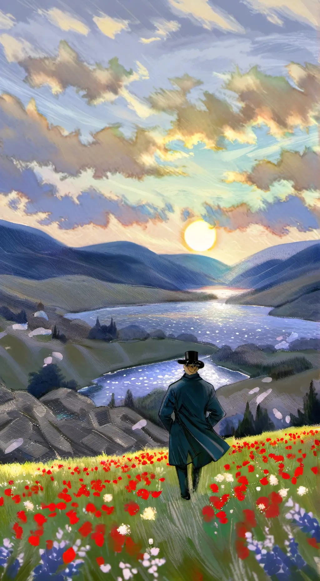 ai character: Nightmare bear background