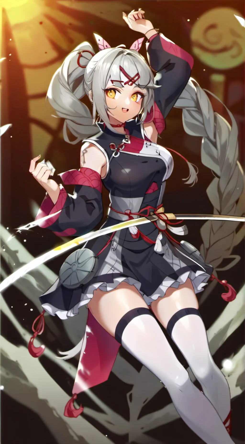 ai character: Momo background