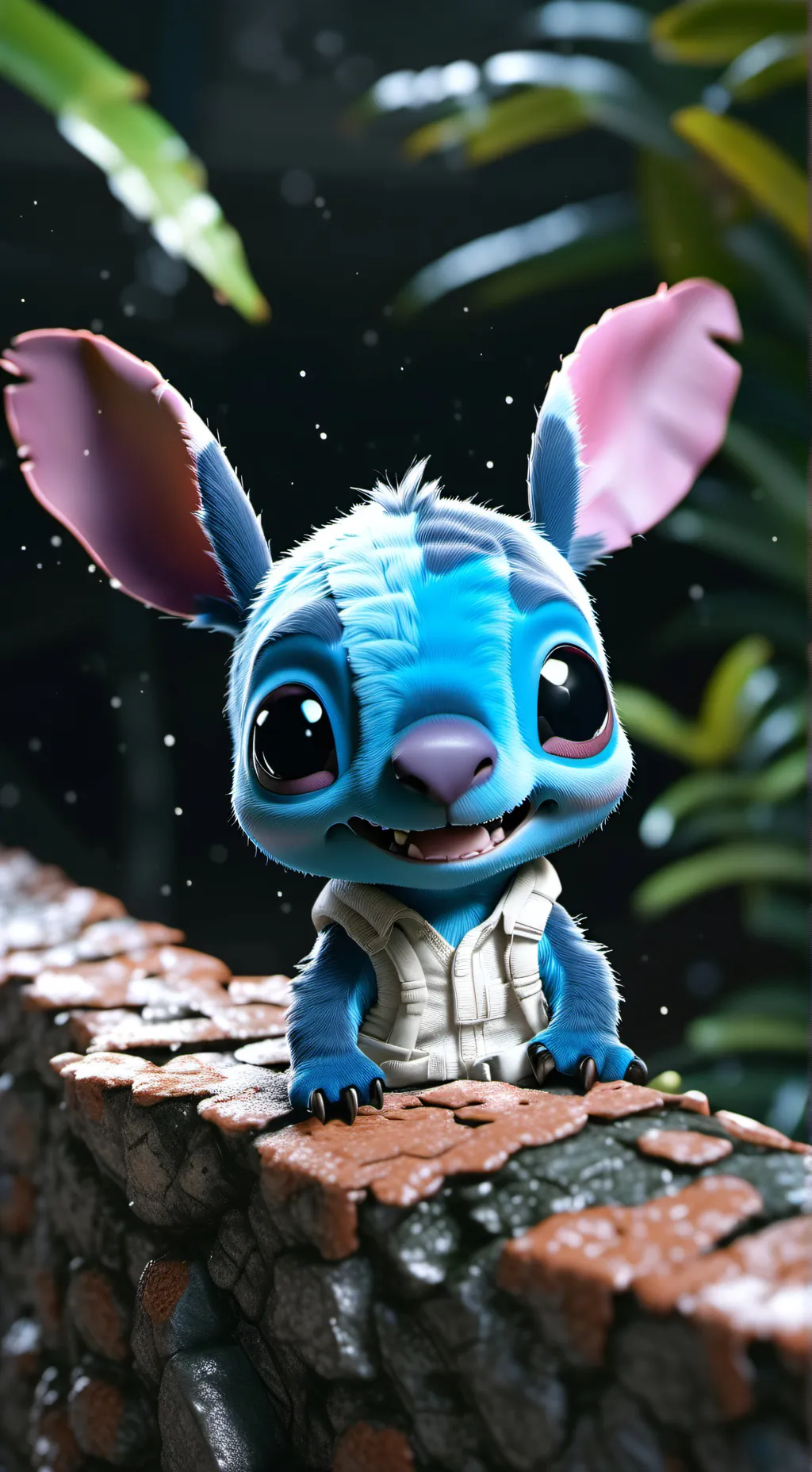 ai character: Svenska stitch background