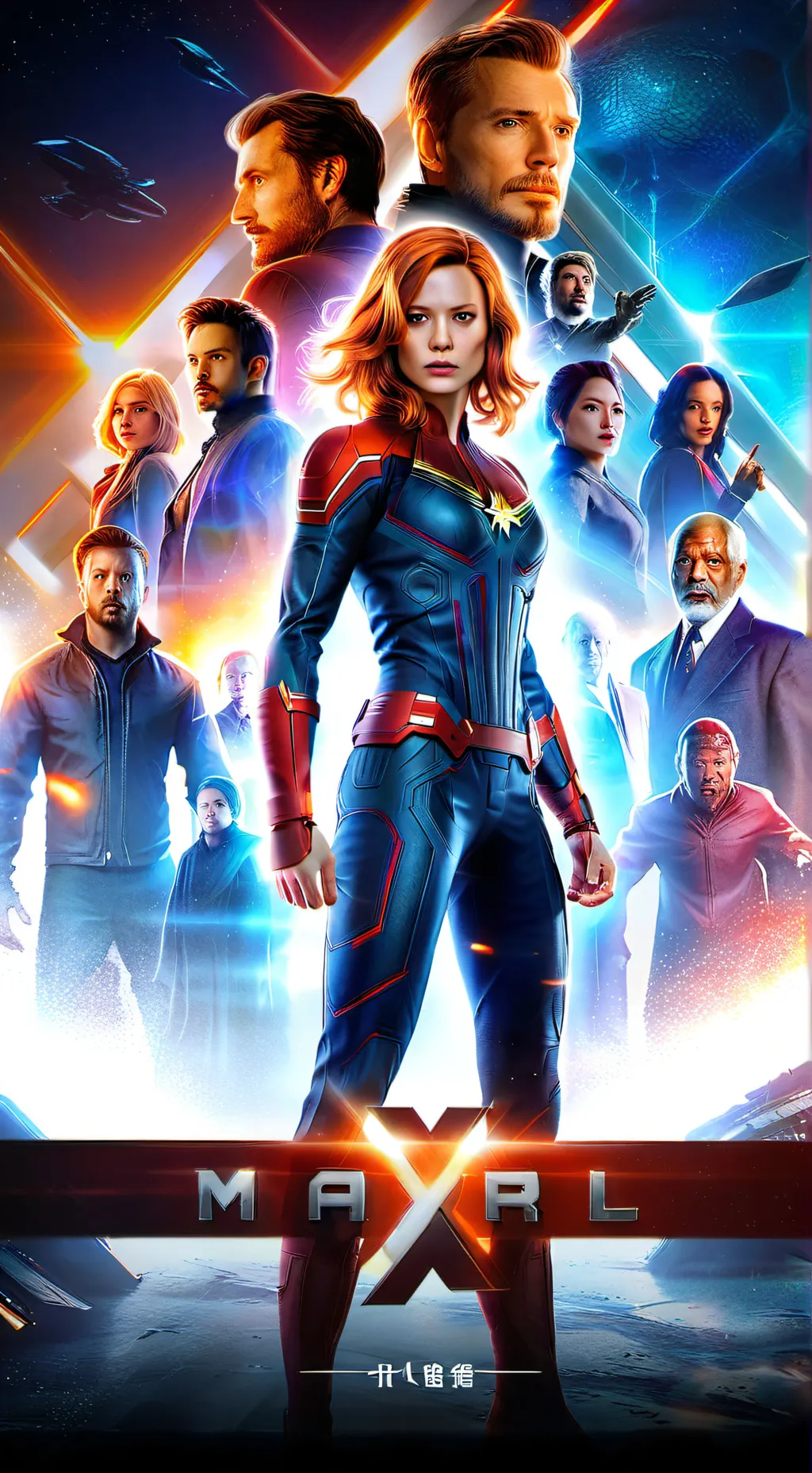 ai character: The marvels  background