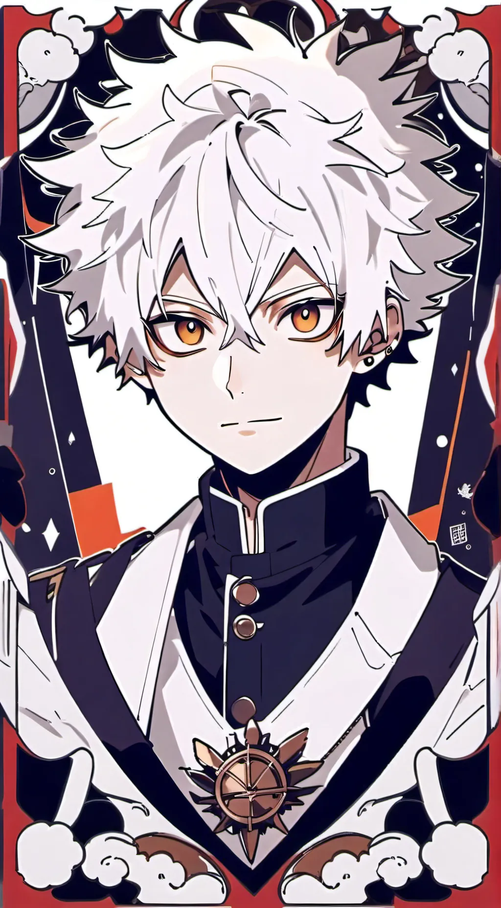 ai character: bakugo Katsuki  background