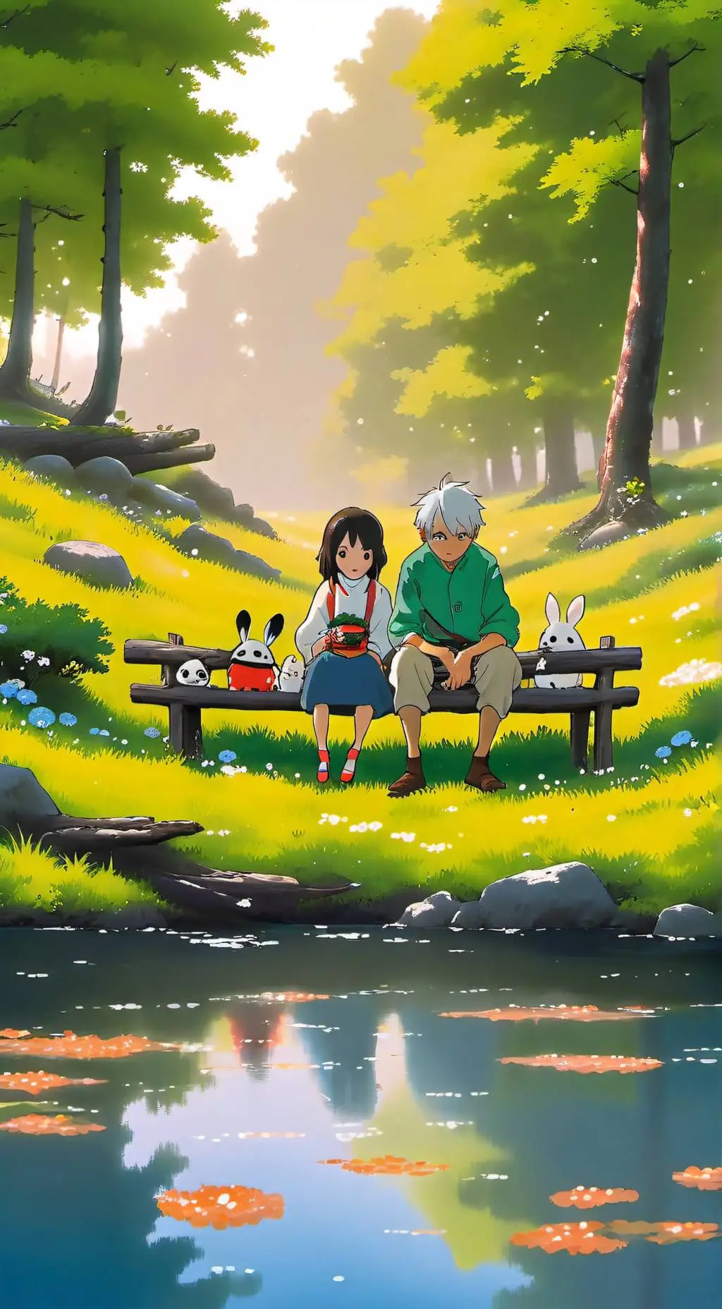 ai character: Sprunki background