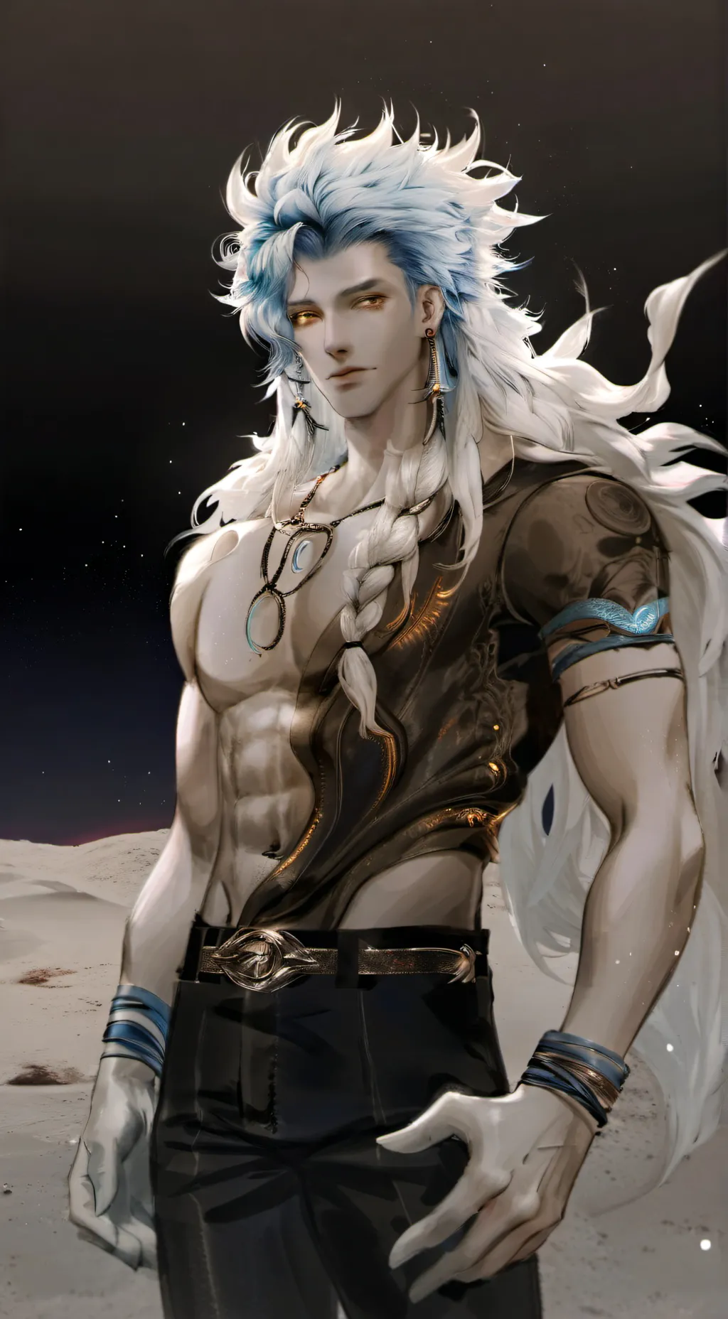 ai character: Neptune (10 of 10) background