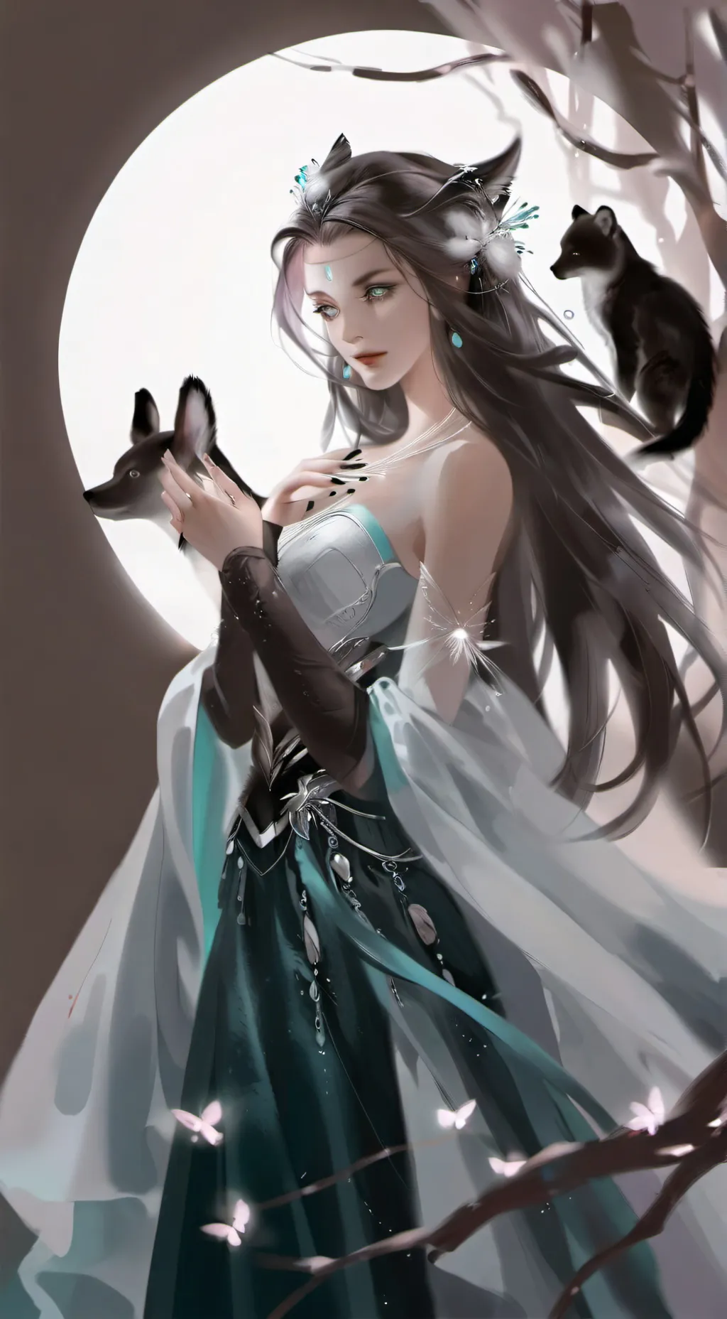 ai character: Nina background