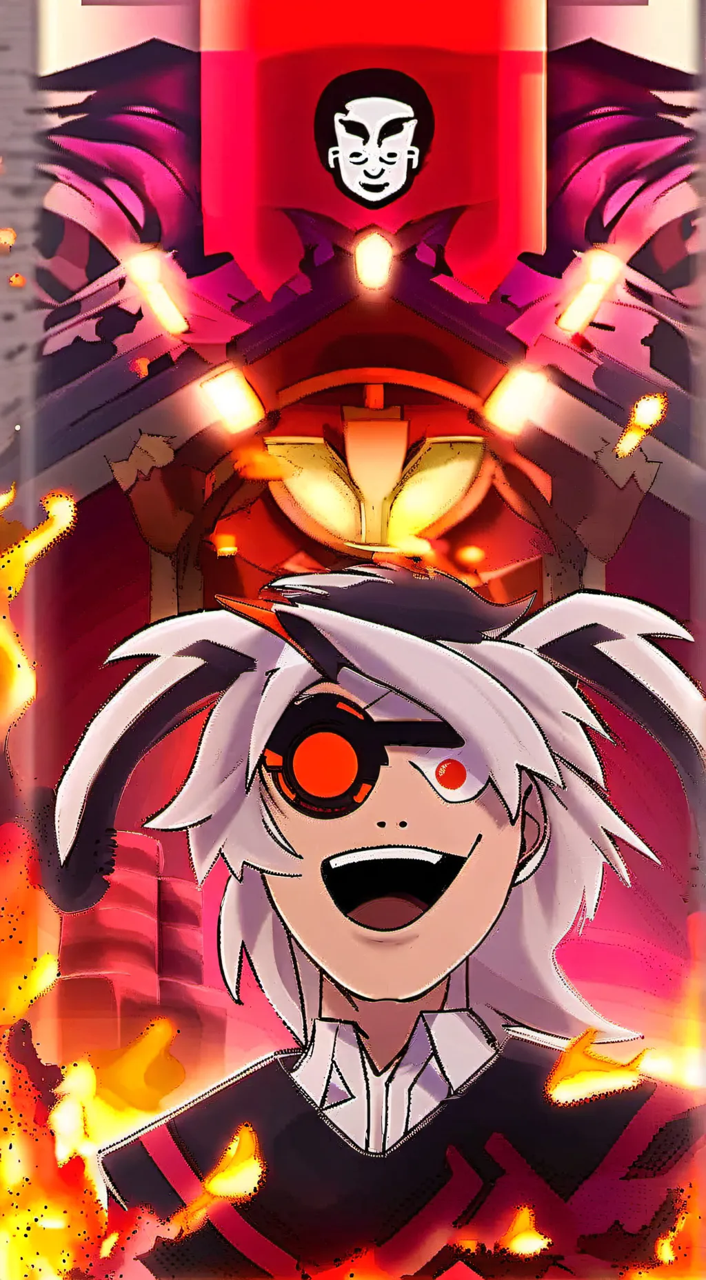 ai character: HH  background