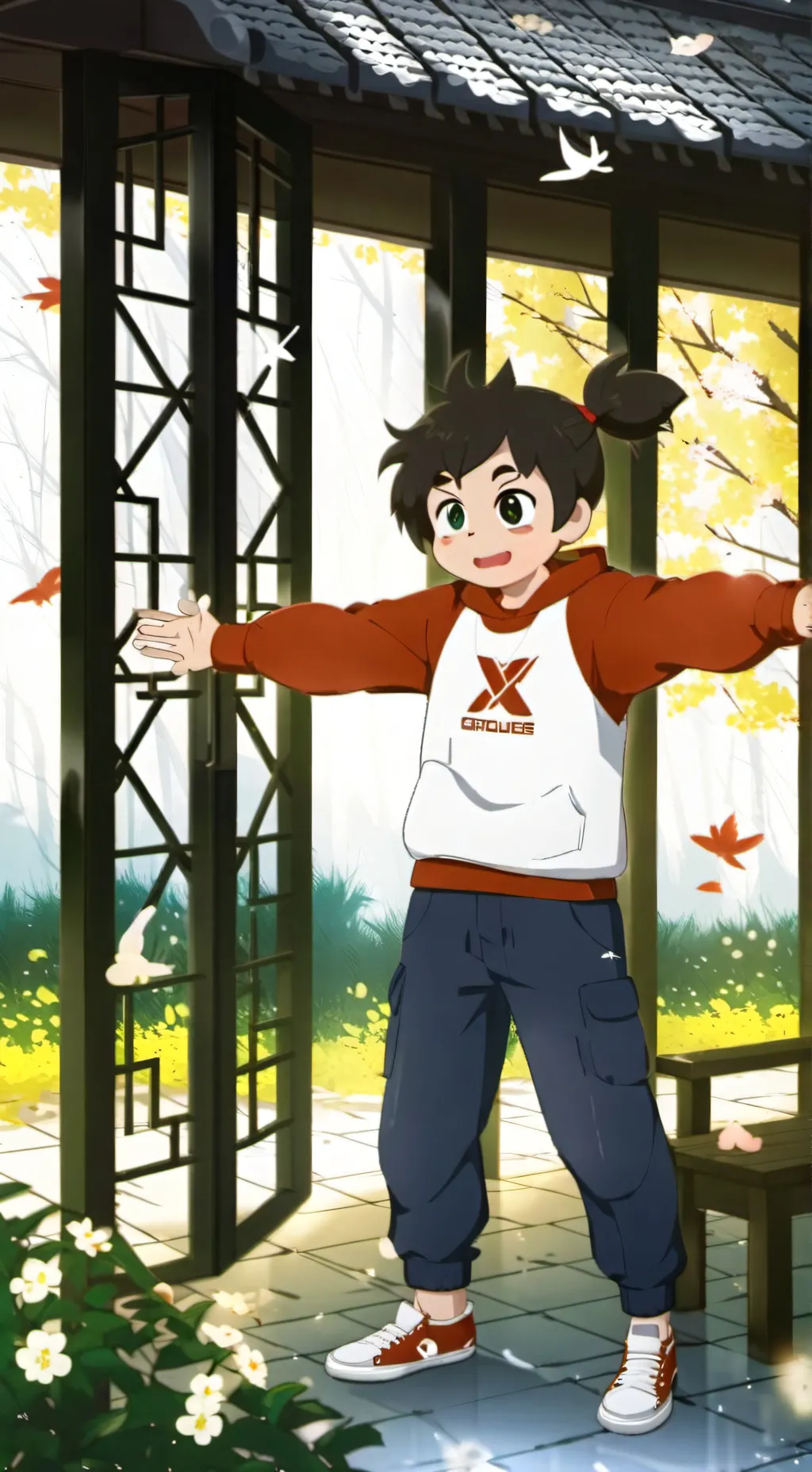 ai character: Mía  background