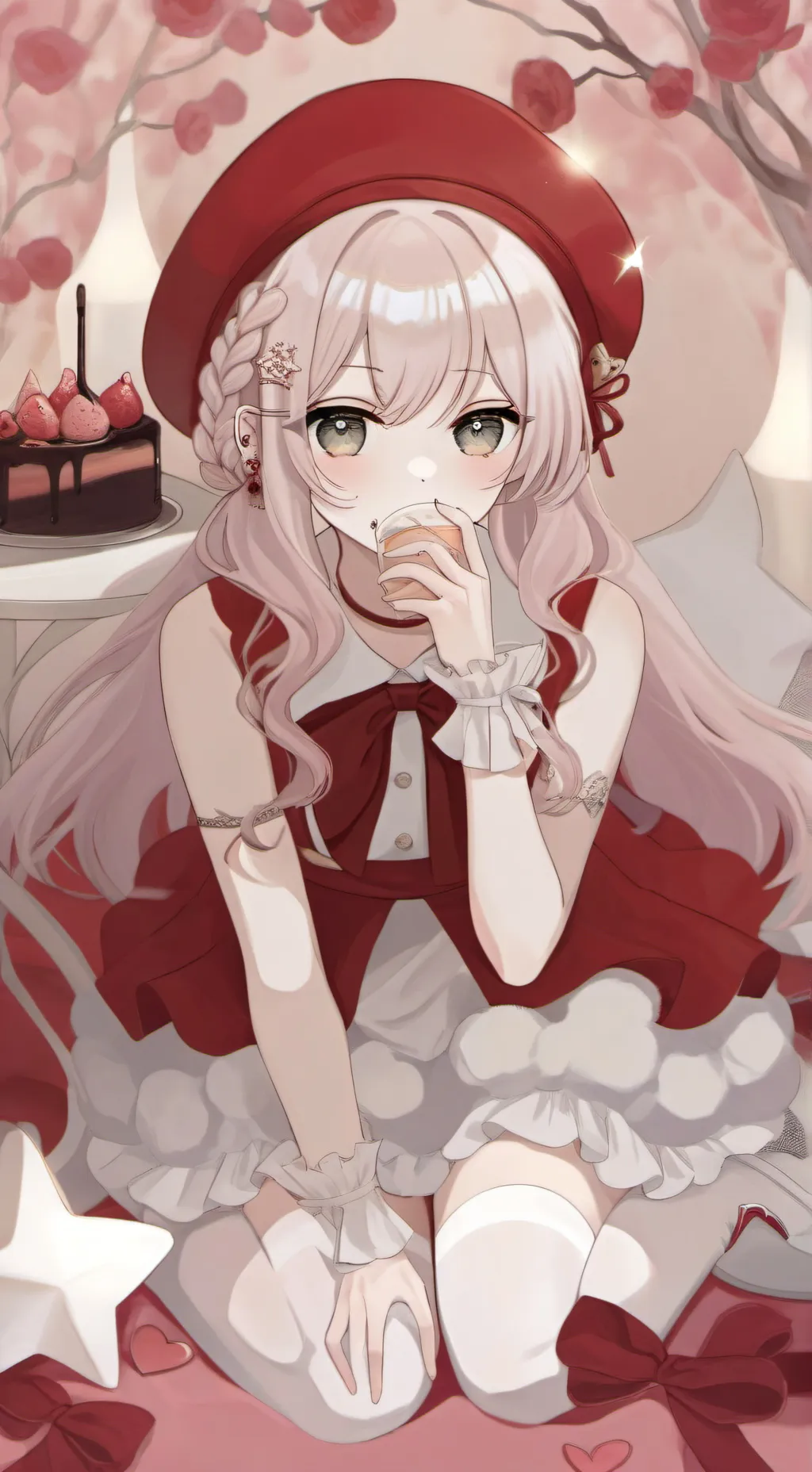 ai character: emilia background