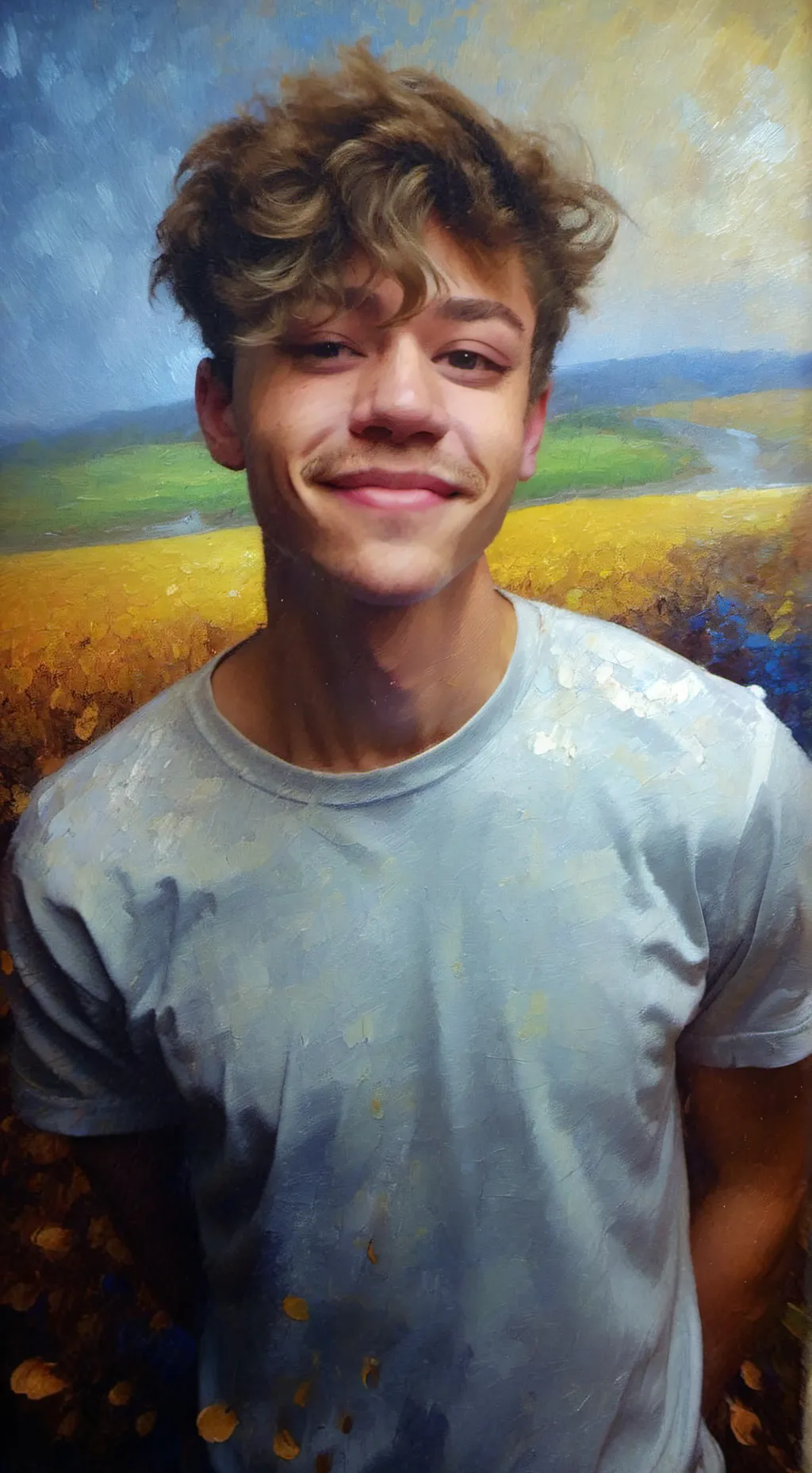 ai character: Josh  background