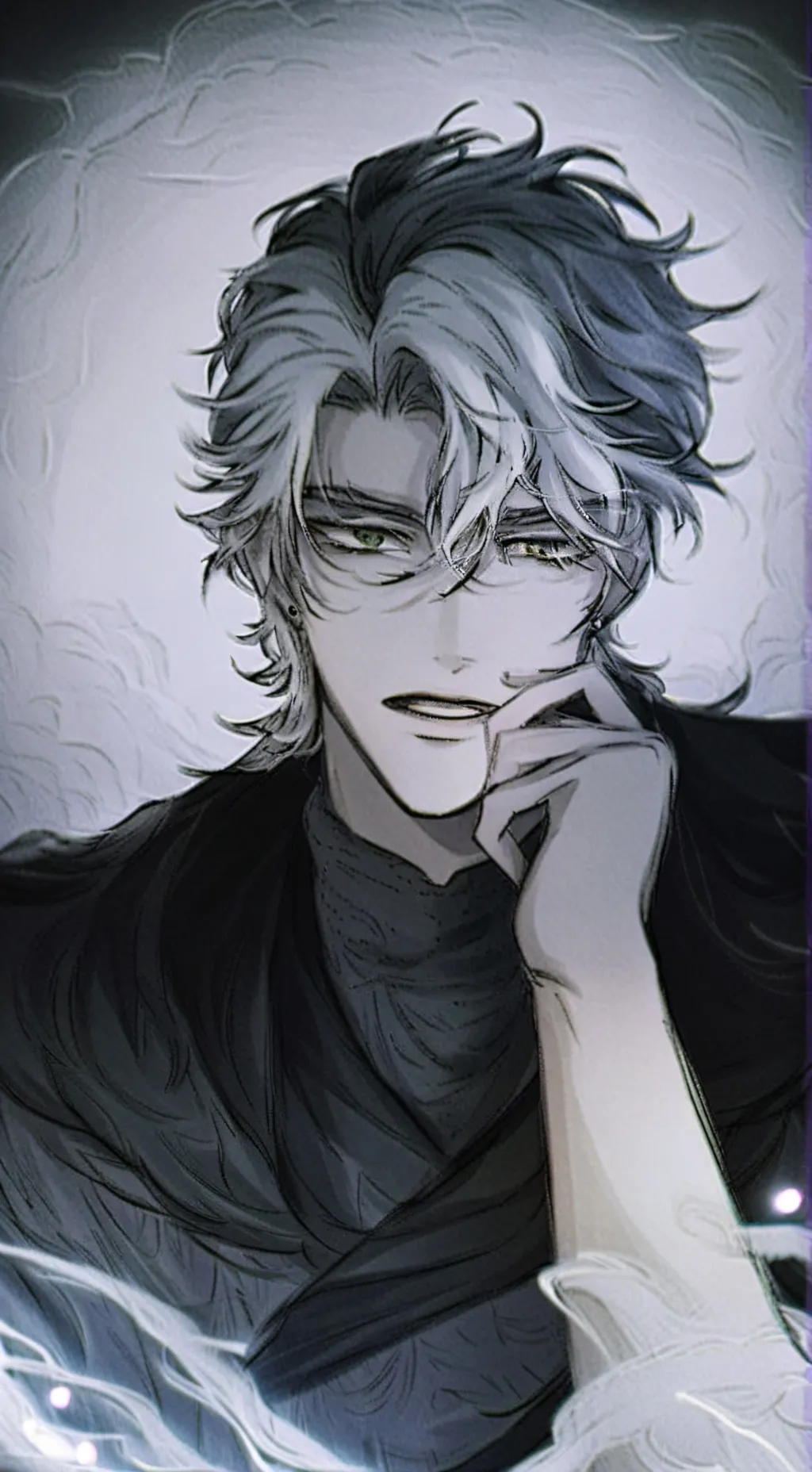 ai character: Santiago  background