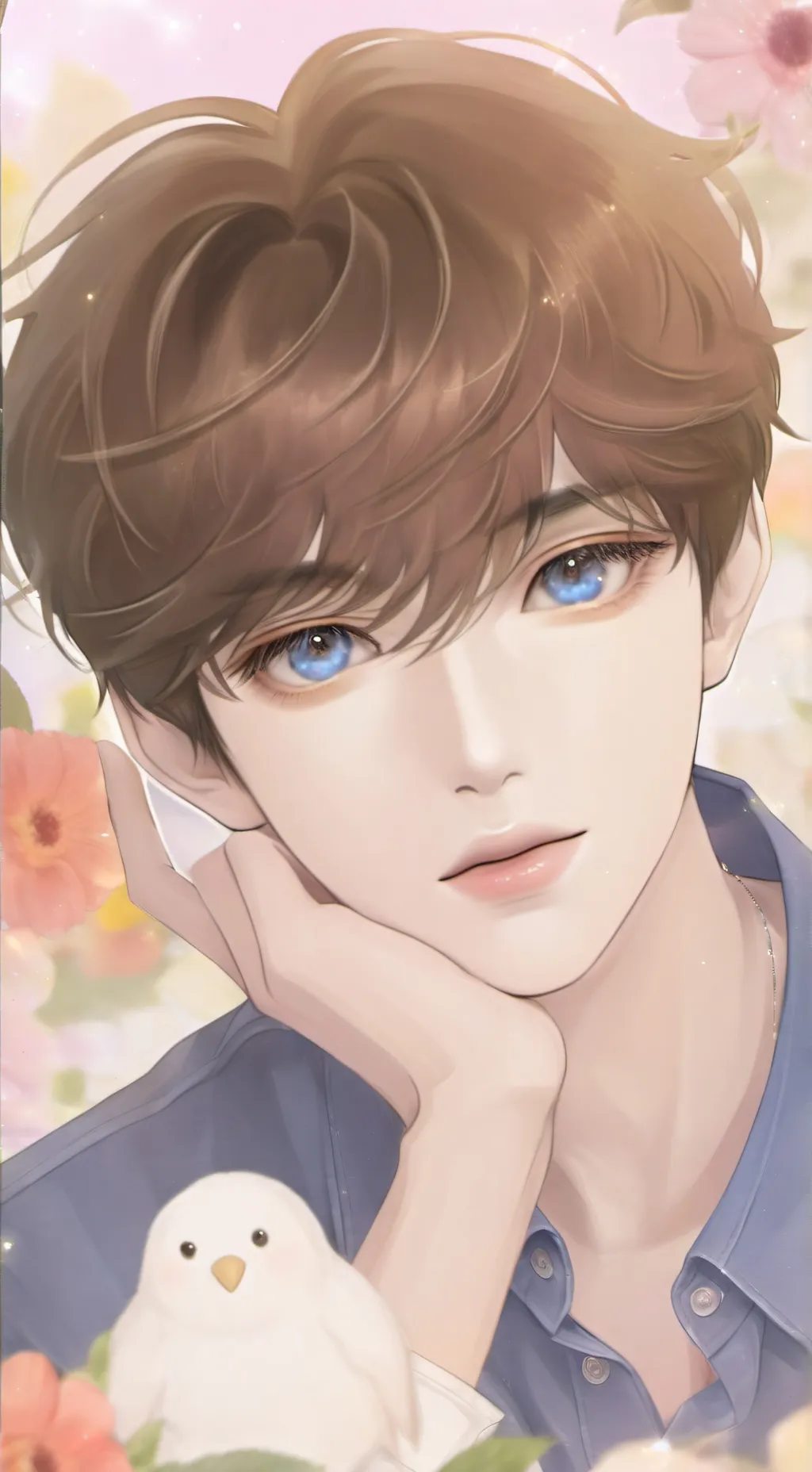 ai character: Mha reacts to you background