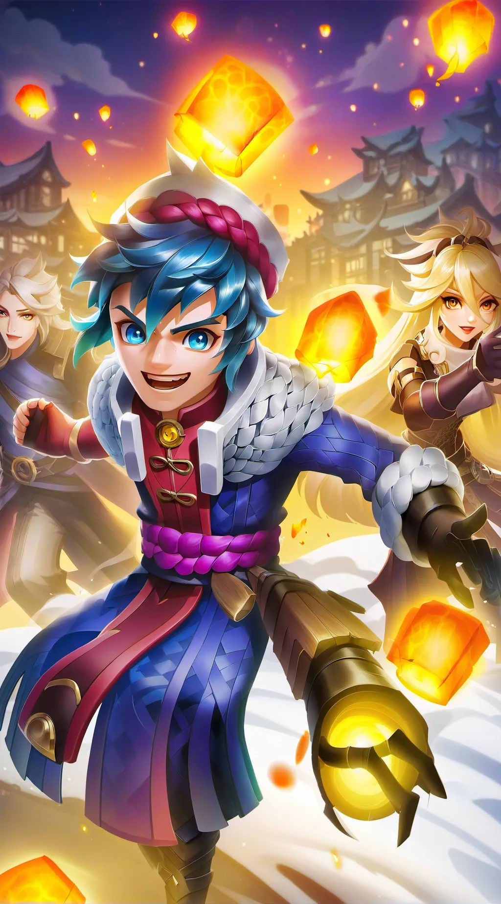 ai character: Финак background