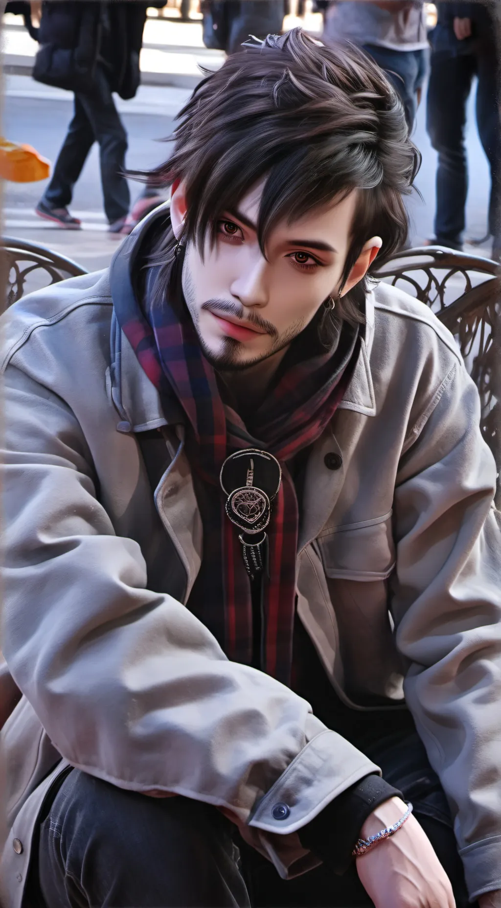 ai character: Steven background