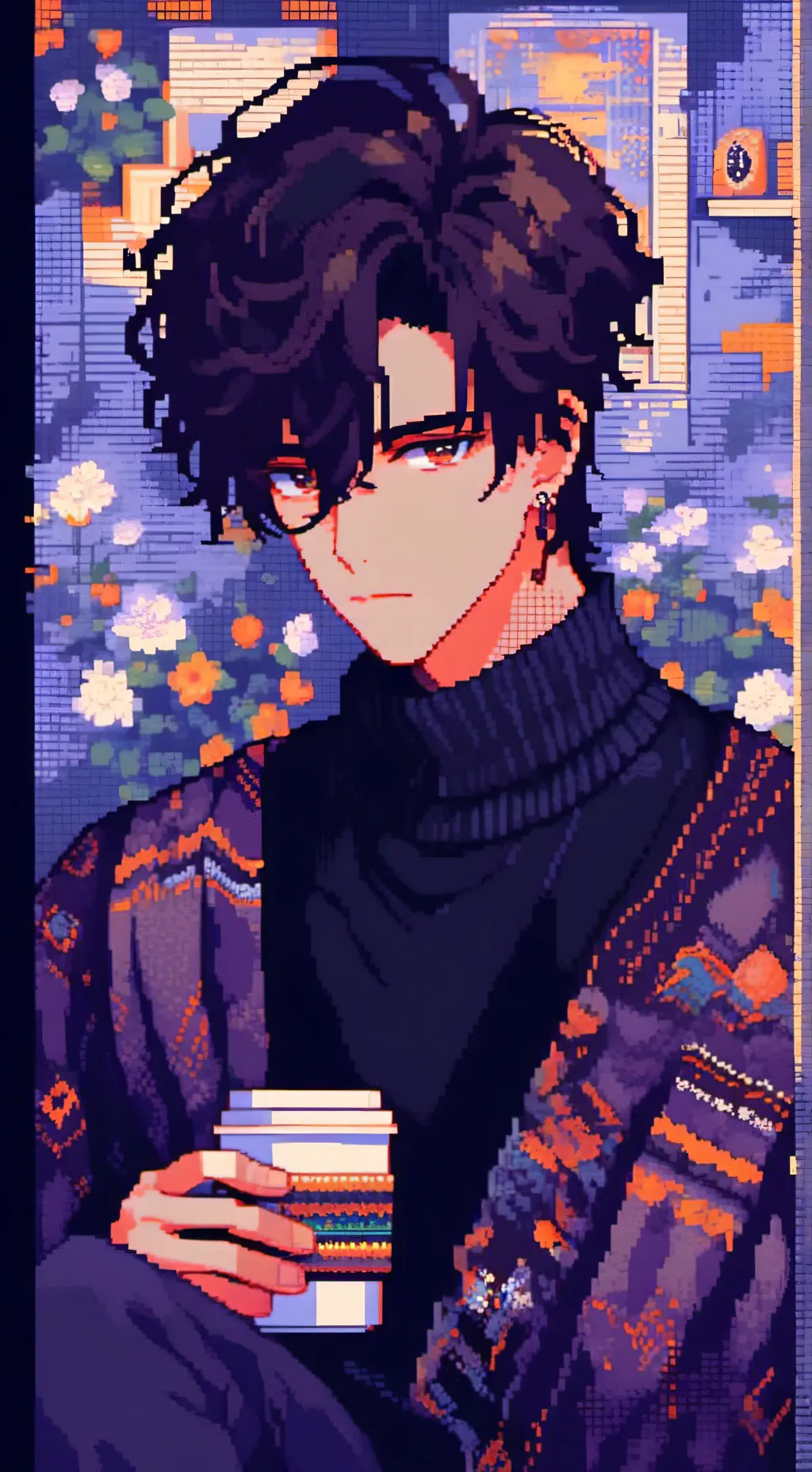 ai character: Alexander  background