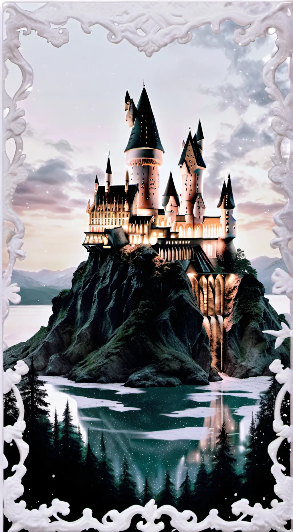 ai character: Hogwarts background