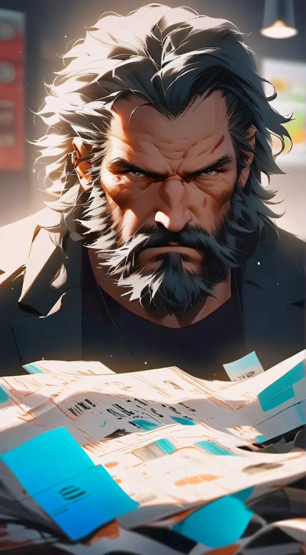 ai character: The Ungrateful Quantum Thief background