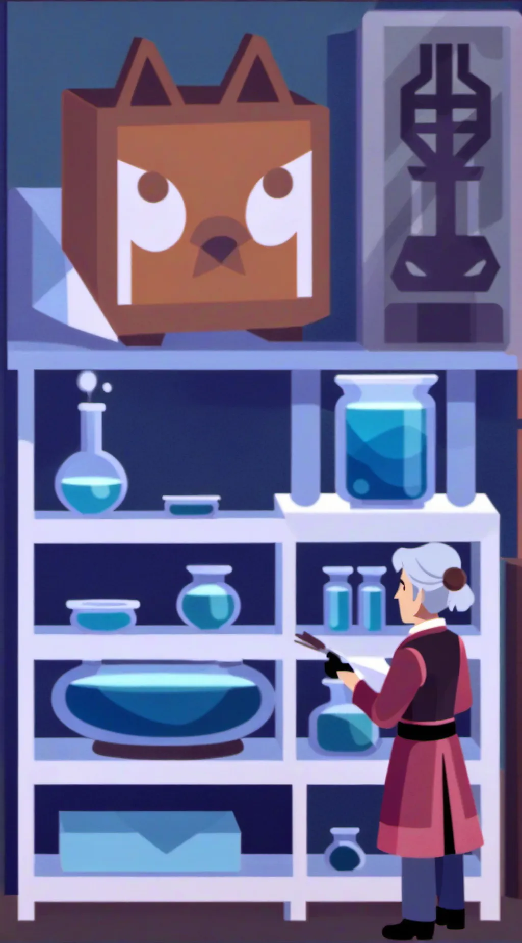 ai character: Harshira lab background