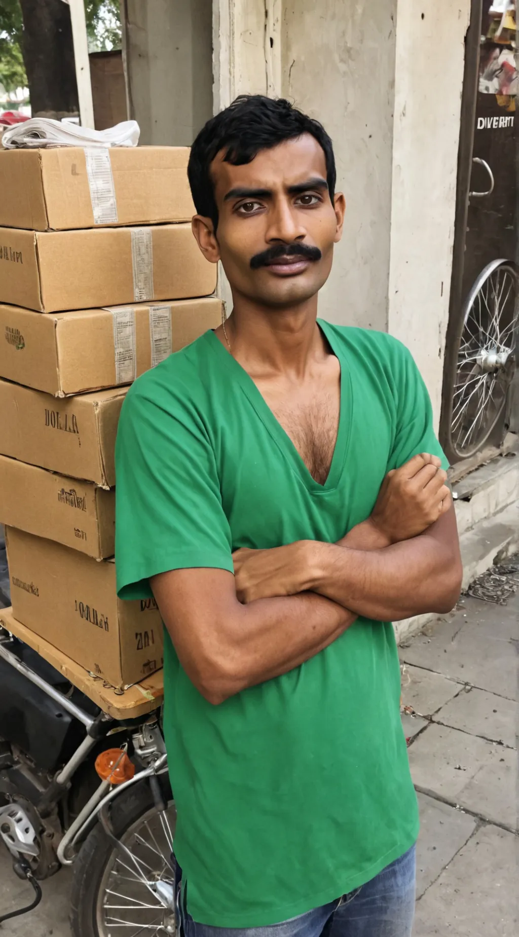 ai character: Amir background