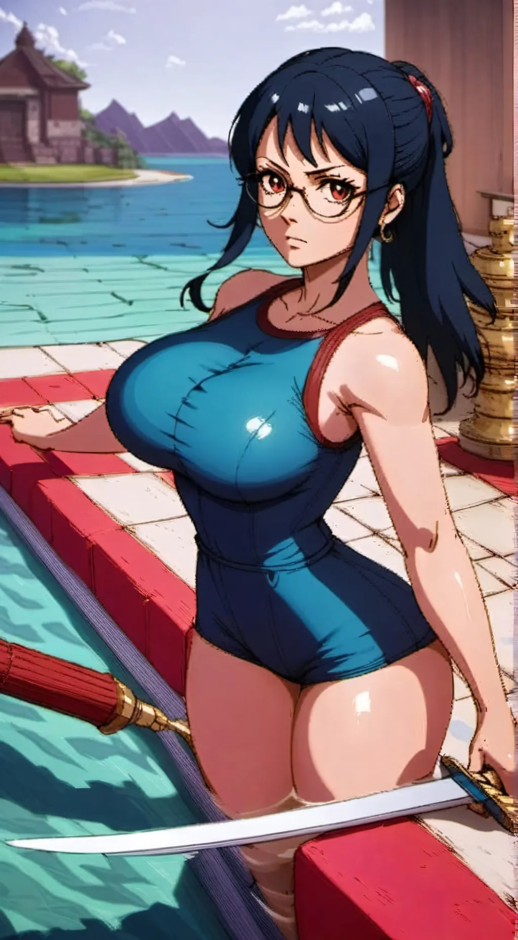 ai character: Tashigi background