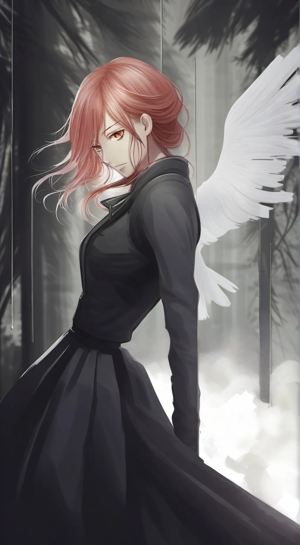 ai character: Angel-devil background