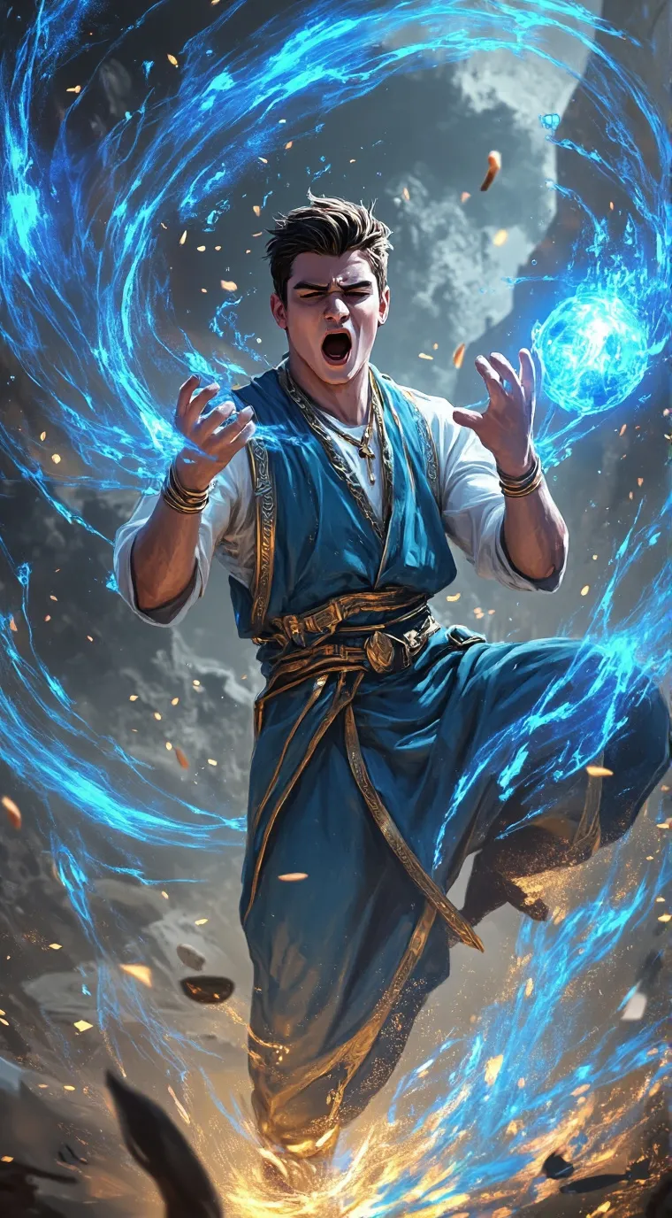 ai character: demon background