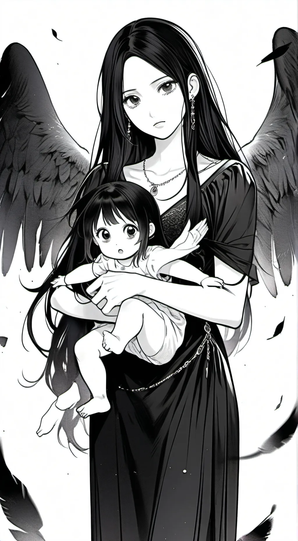 ai character: Lillth and lily background