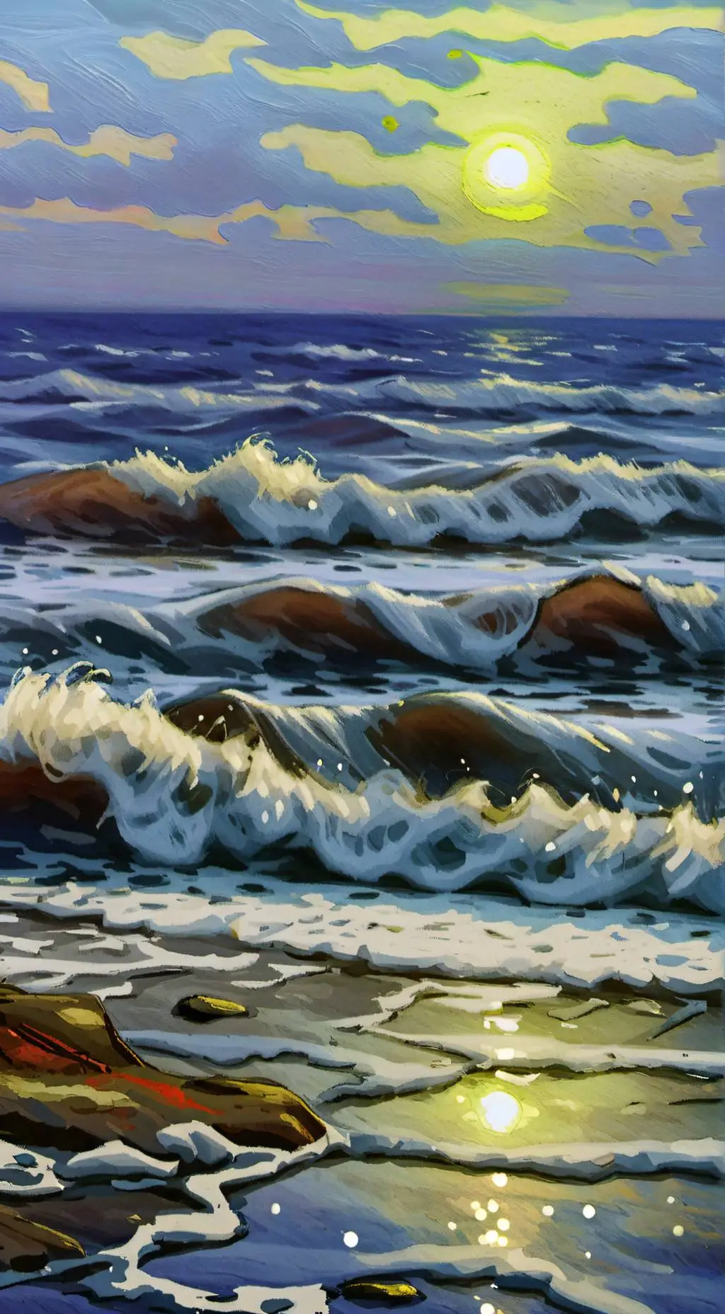 ai character: Undertale stuff. background