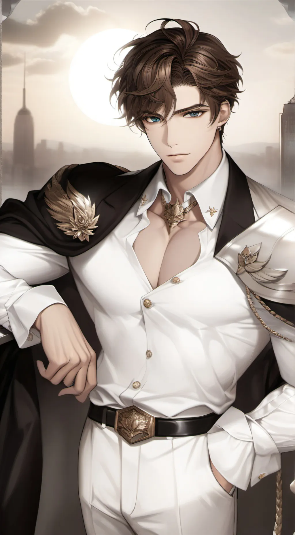 ai character: Jameson  background