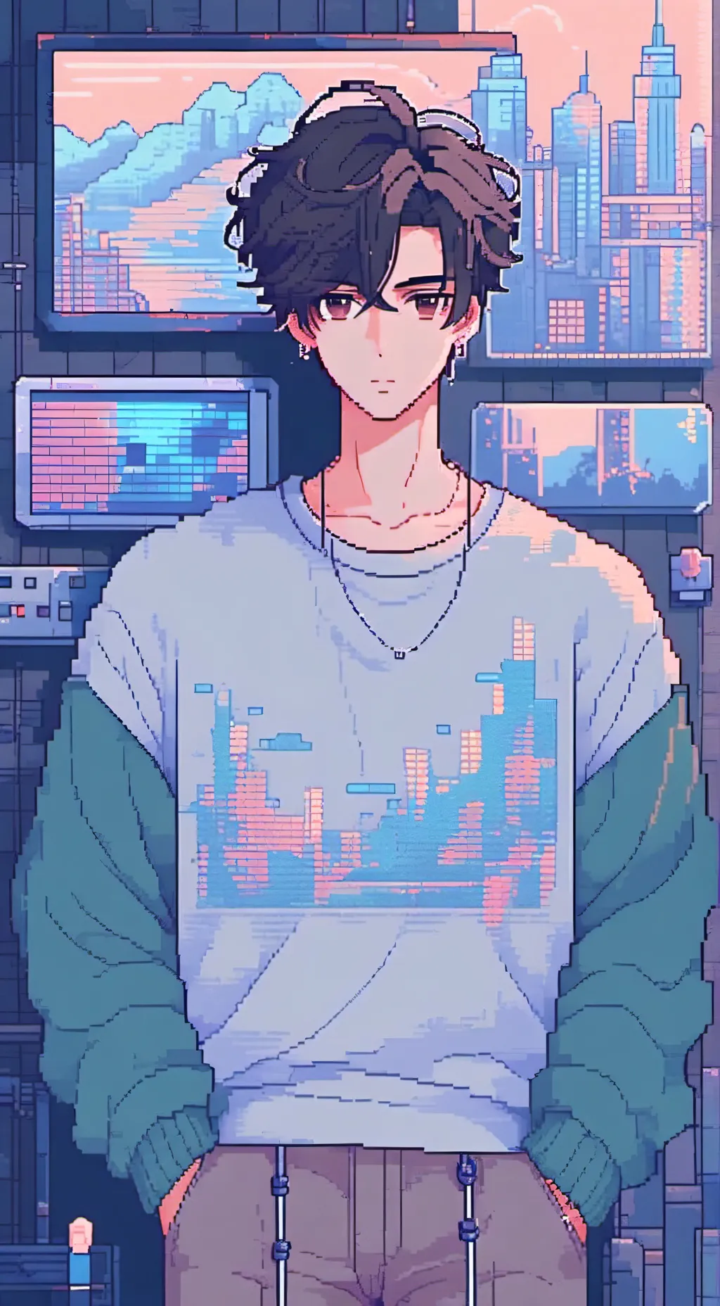 ai character: Caleb background