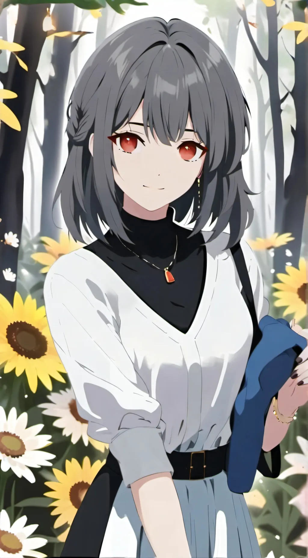 ai character: Coraline  background