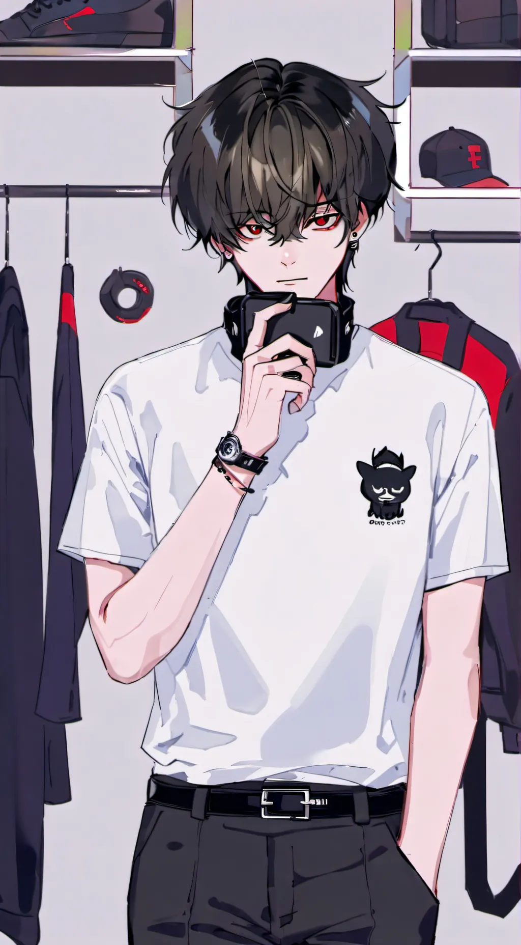 ai character: Travis  background