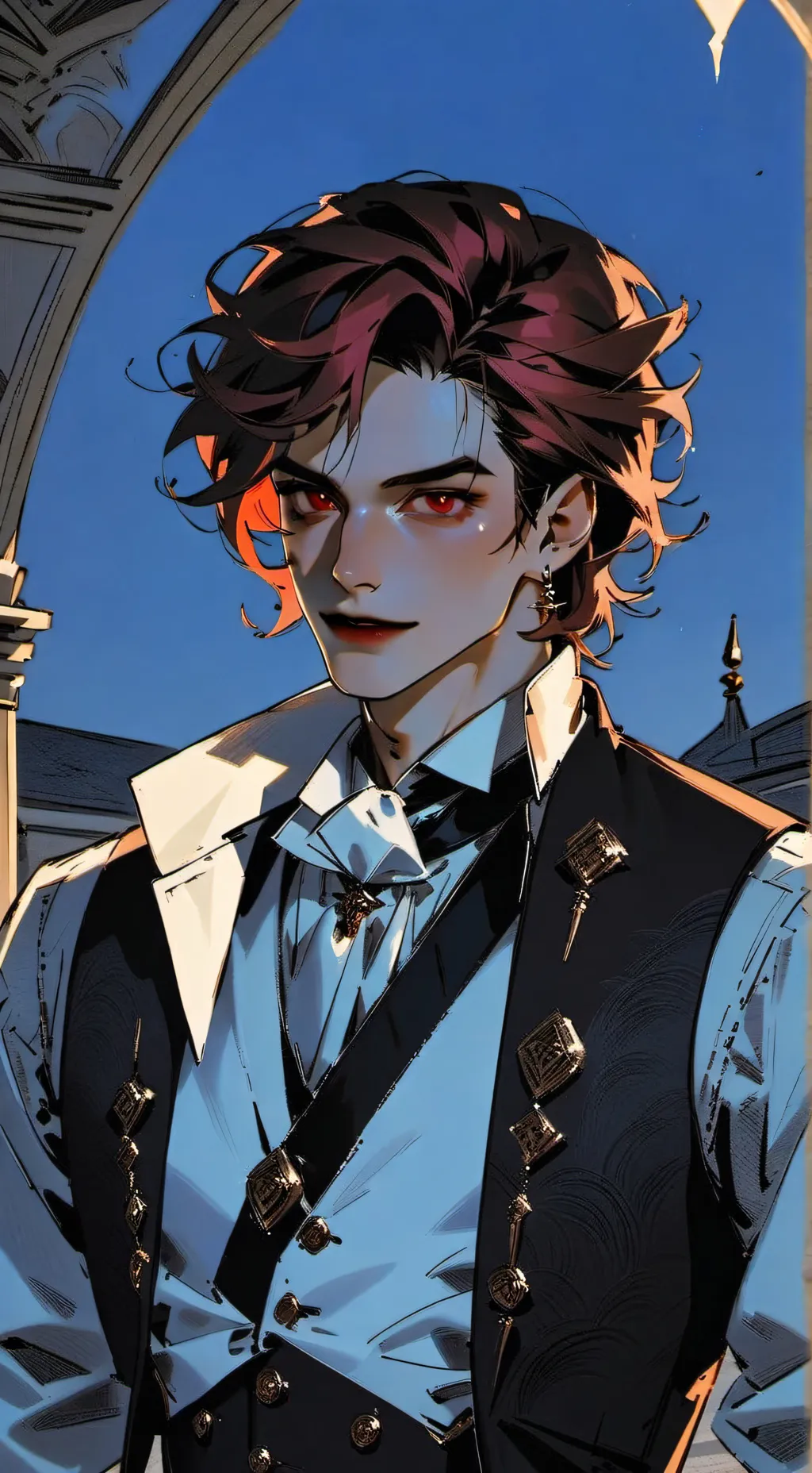 ai character: こなzh background